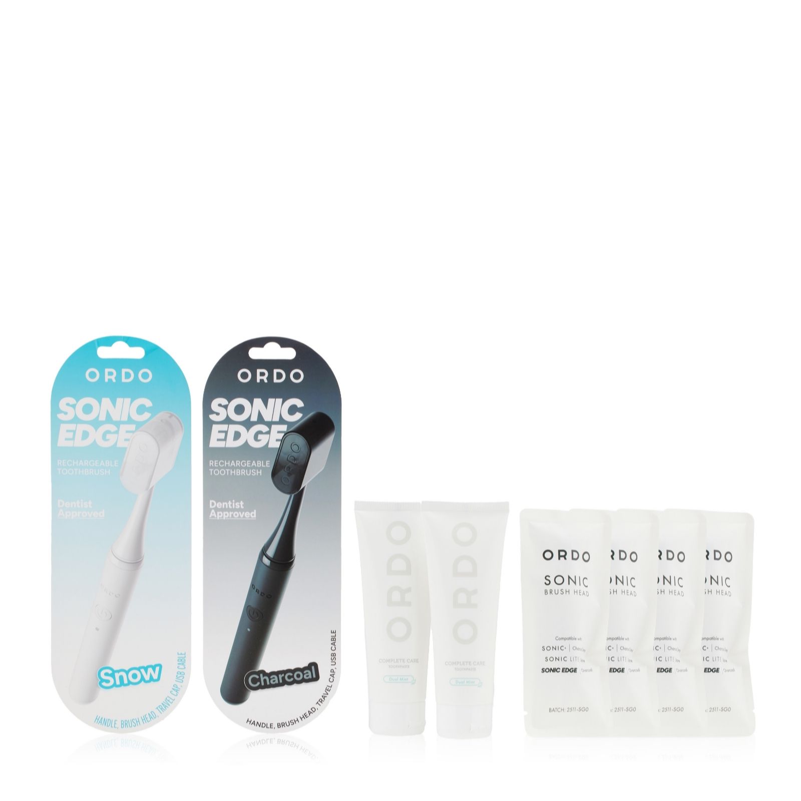 Ordo Sonic Edge Toothbrush Bundle