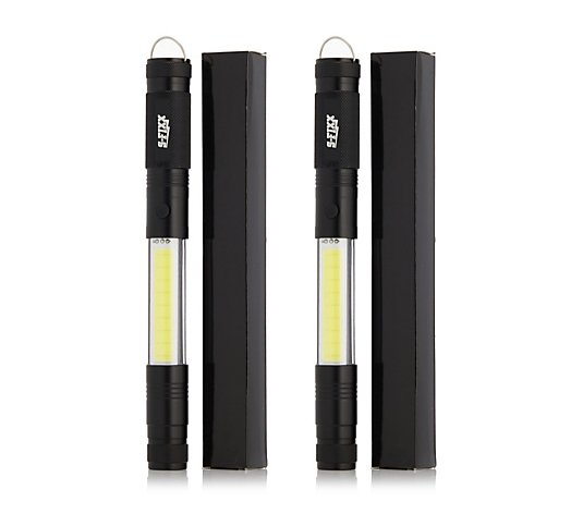 Outlet SFIXX Set of 2 Telescopic Magnetic Torches with 185 Lumen