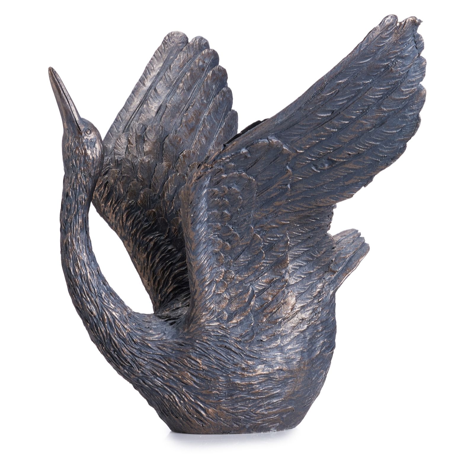 Garden Stories Heron Garden Statue