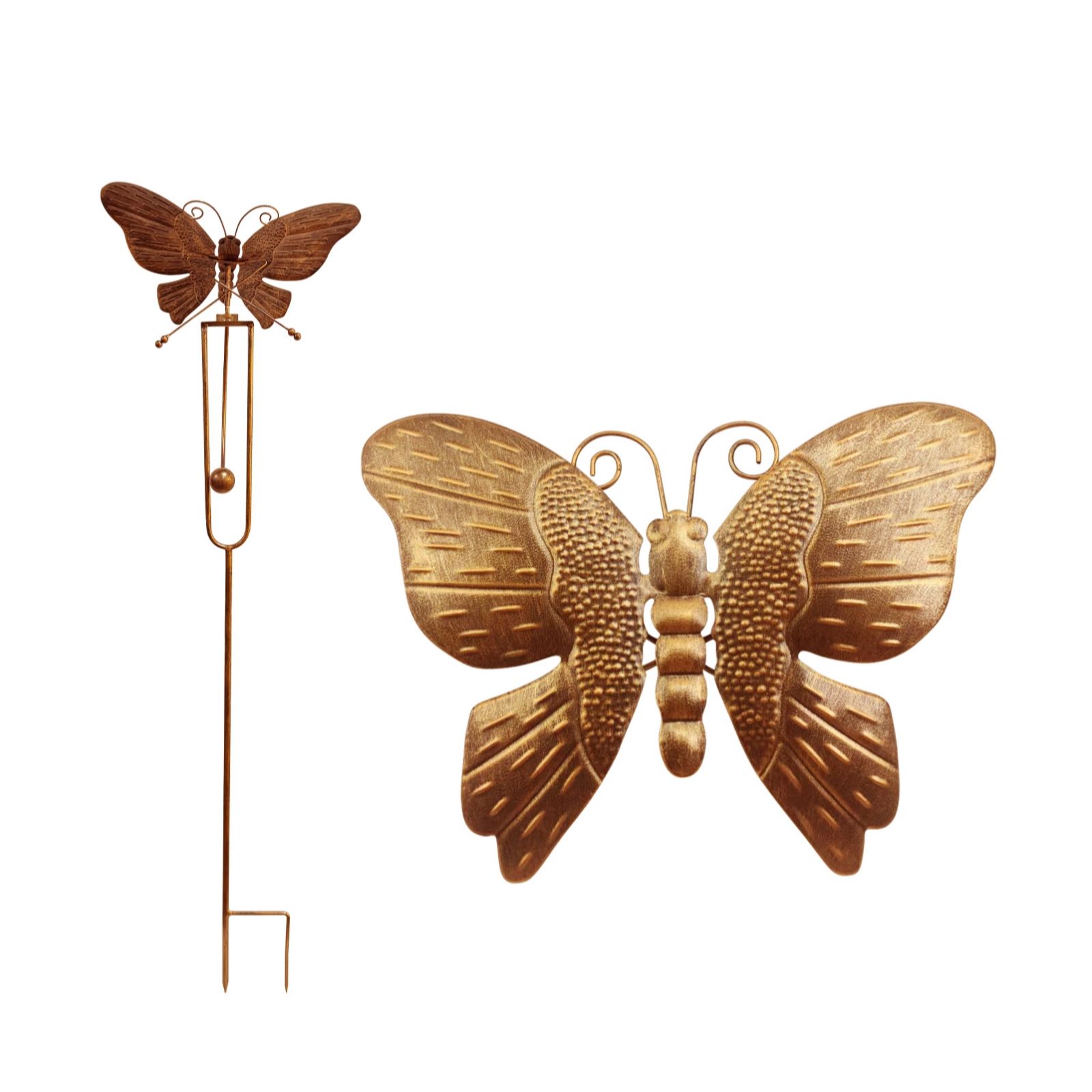 Outlet Garden Stories Rocking Butterfly Garden Stake
