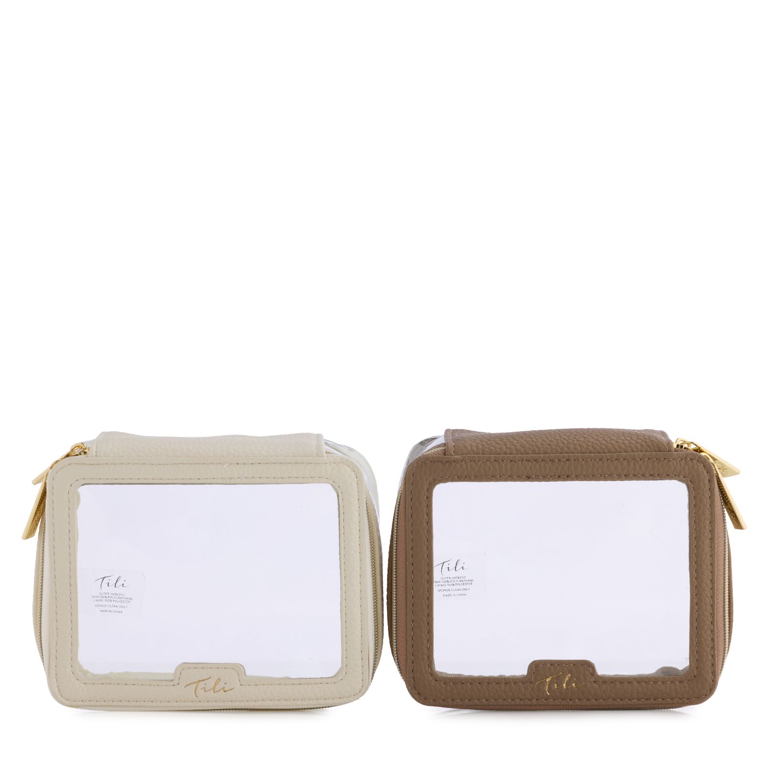 Tili Set of 2 Mini Cosmetic Bags