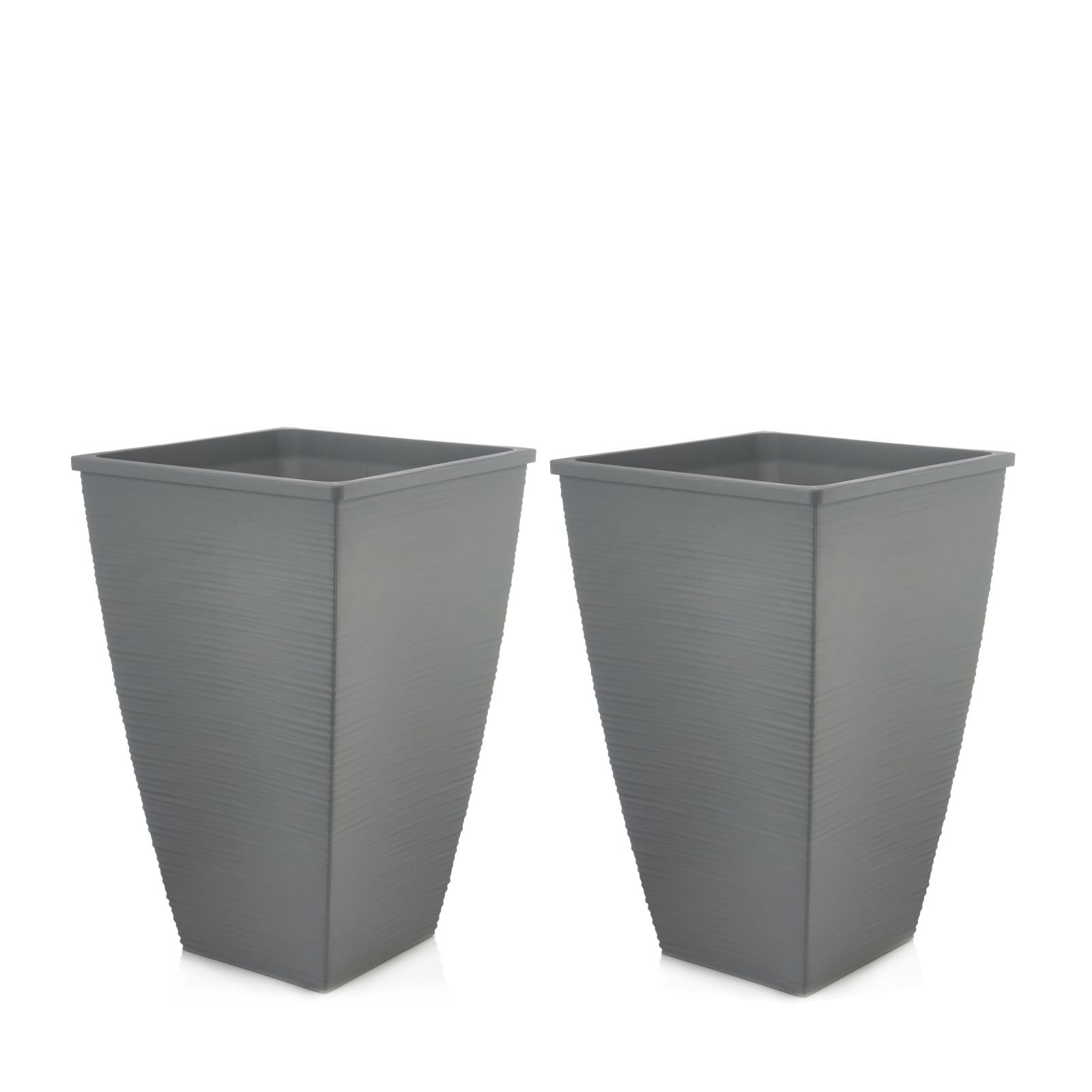 Grumpy Gardener Set of 2 Florence Planters with Soil Savers