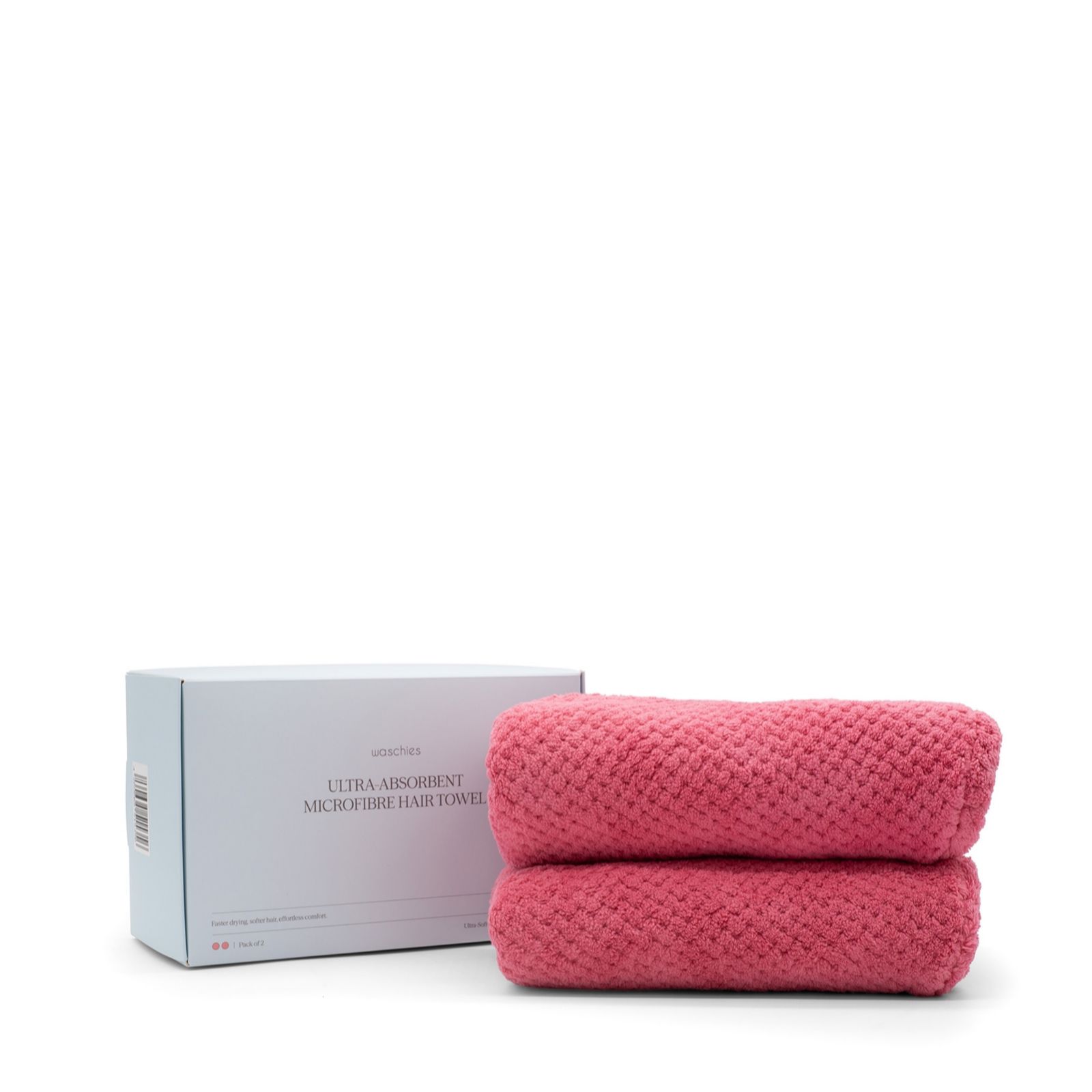 Waschies 2 Piece Hair Towels