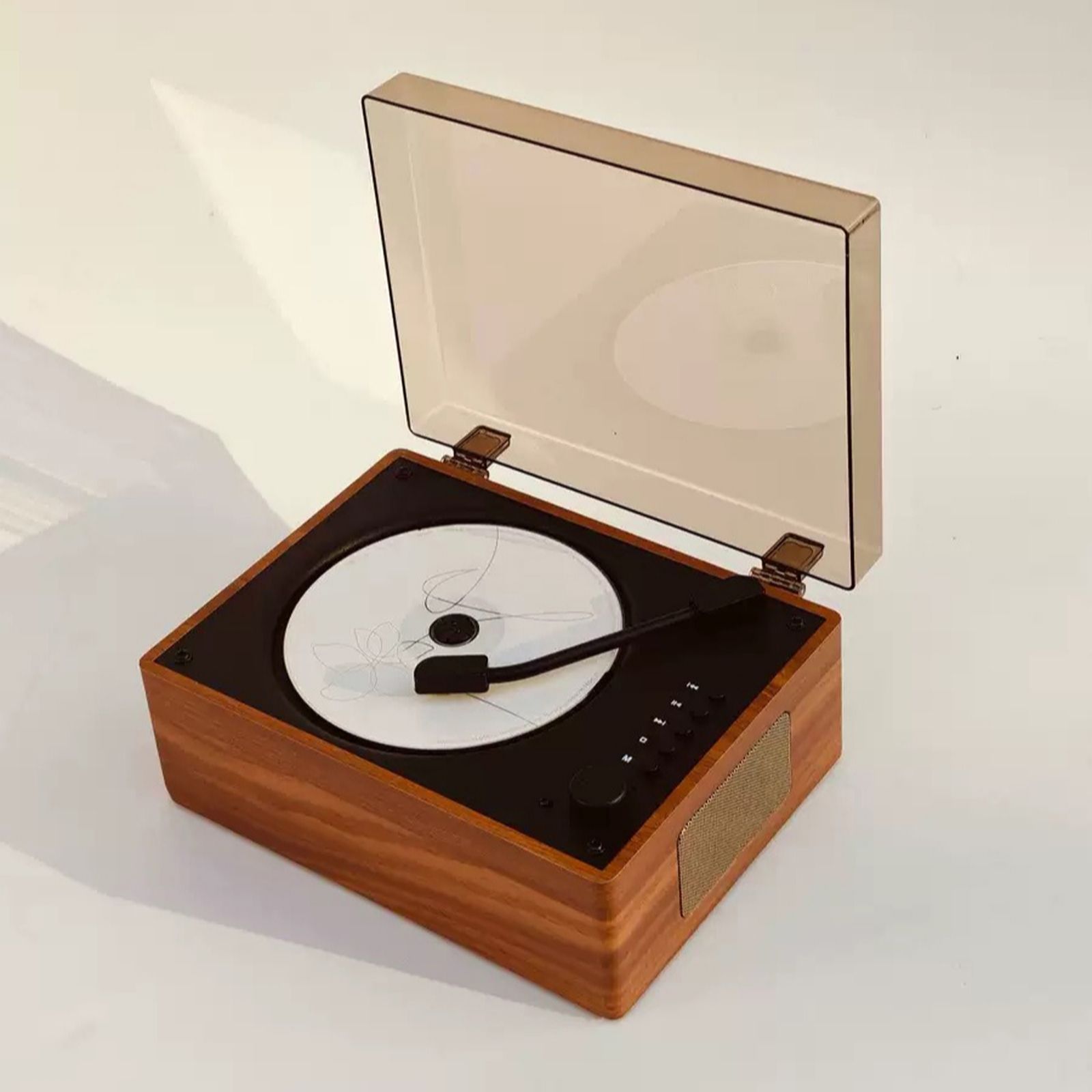 Milex Vintage MiniTurntable CD Player & Speaker