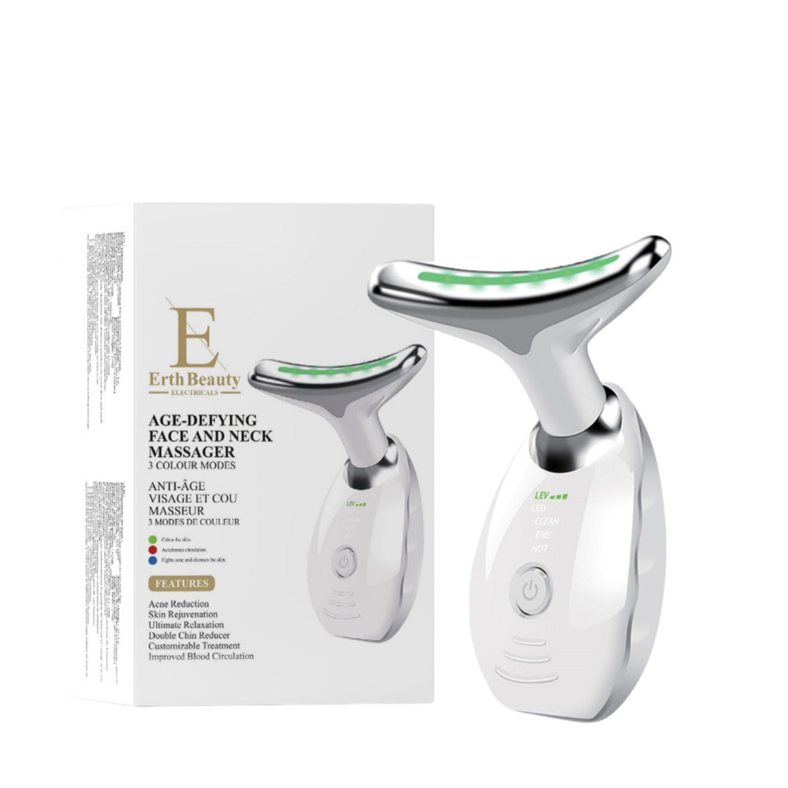 ErthSkin London Age-Defying Face & Neck Massager