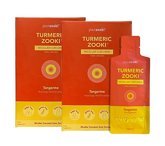 Turmeric Zooki Full Spectrum Curcumin 4 Week Supply