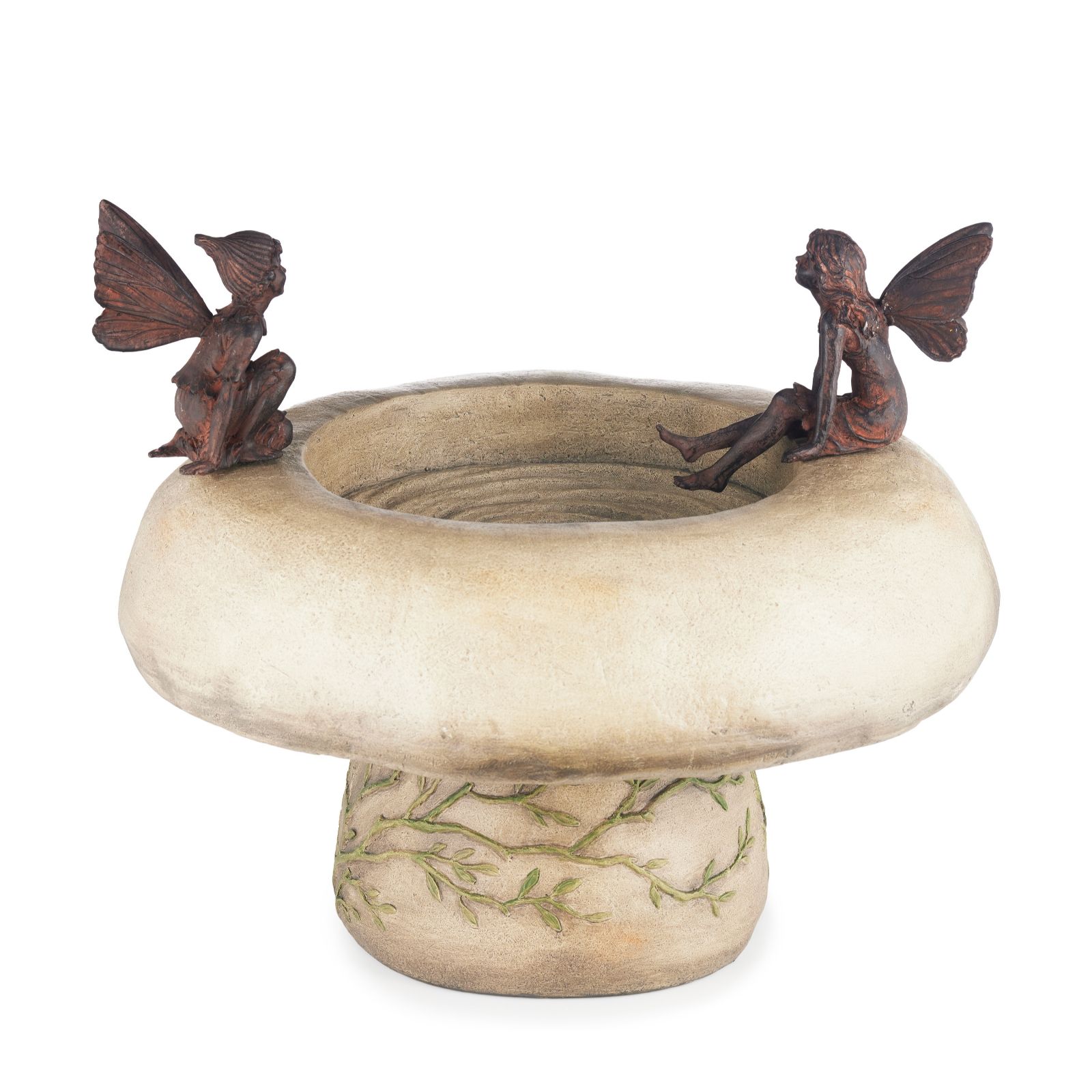 Outlet My Garden Stories Fairy Gathering Bird Bath - QVC UK