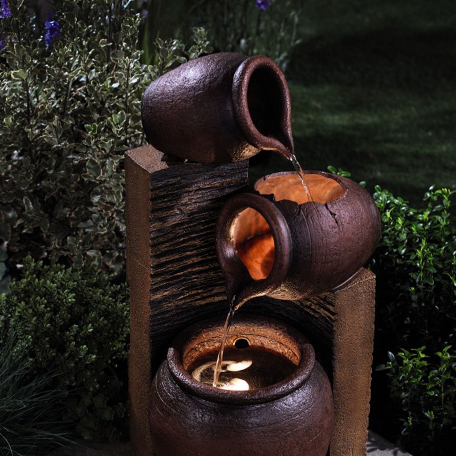 Thompson & Morgan Tipping Pots Water Feature - QVC UK