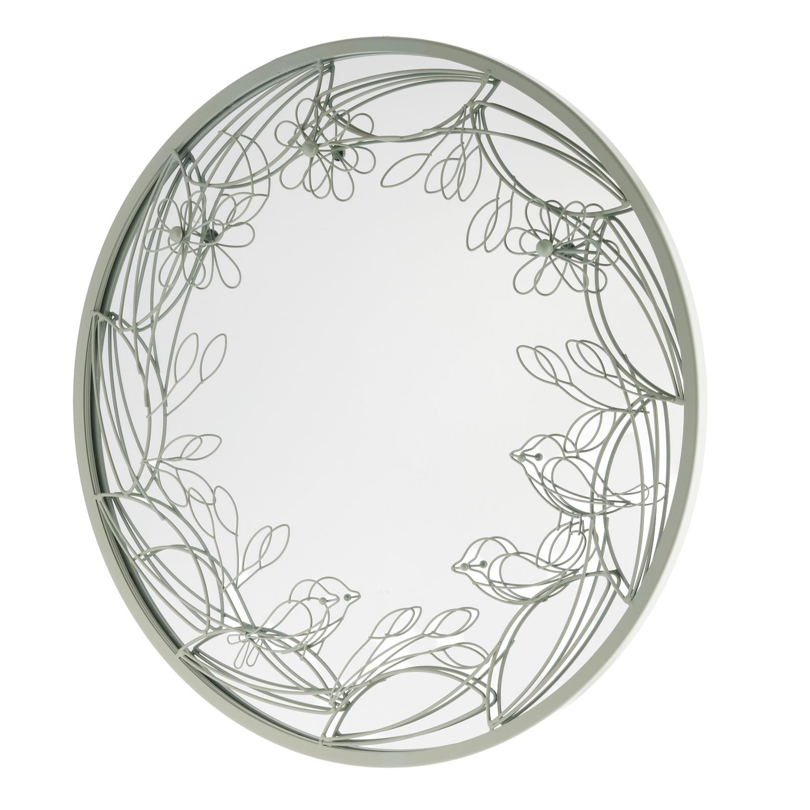 Outlet Garden Stories Indoor Outdoor Rustic Frame Mirror 54cm