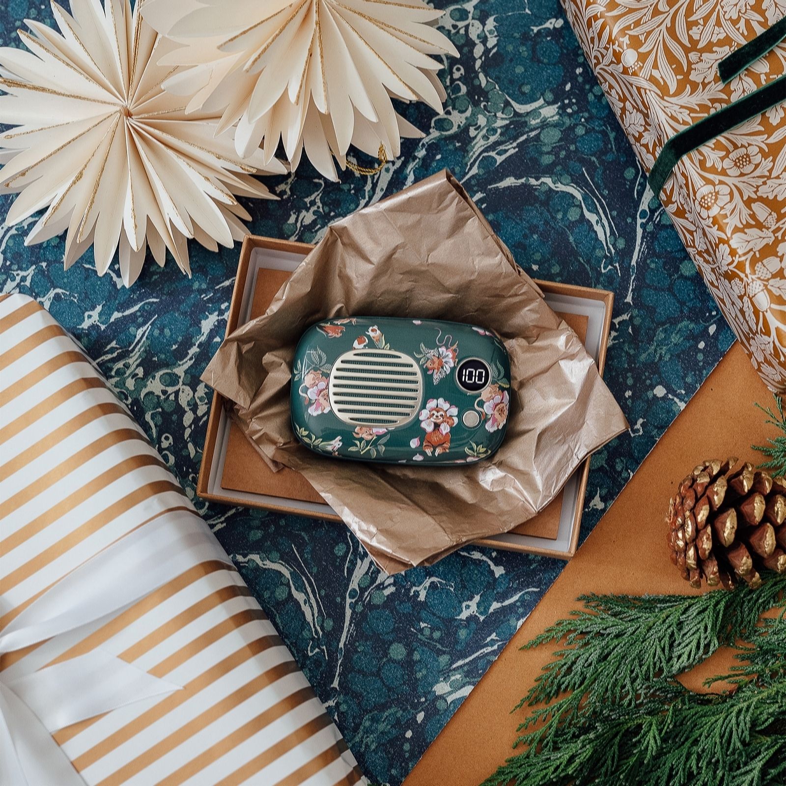 Cath Kidston VQ 10,000 mAh Powerbank & Hand Warmer