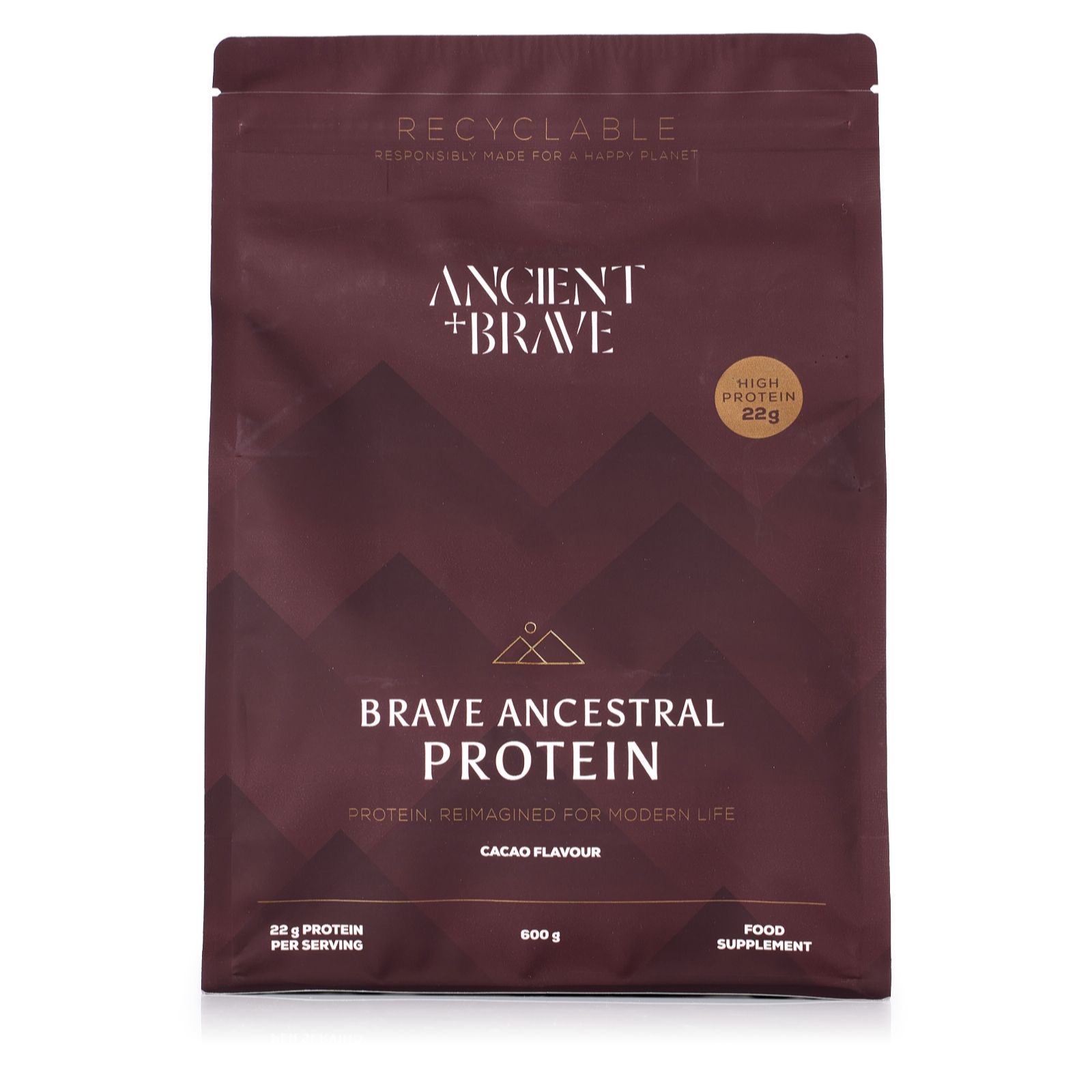 Ancient + Brave Brave Ancestral Protein Pouch 600g
