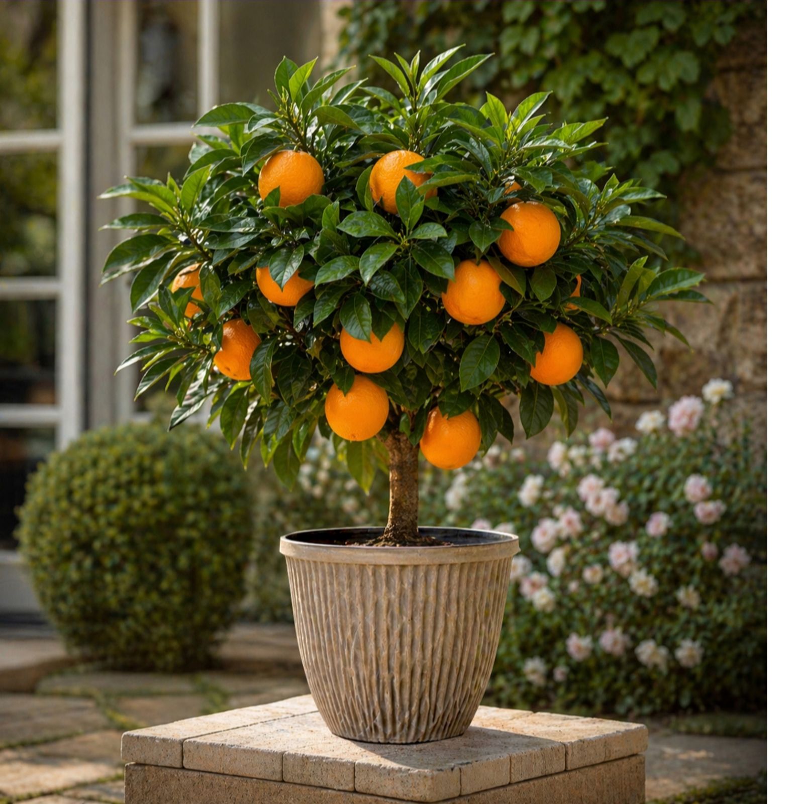 YouGarden Extra Large Orange Tree in 7 Litre Pot