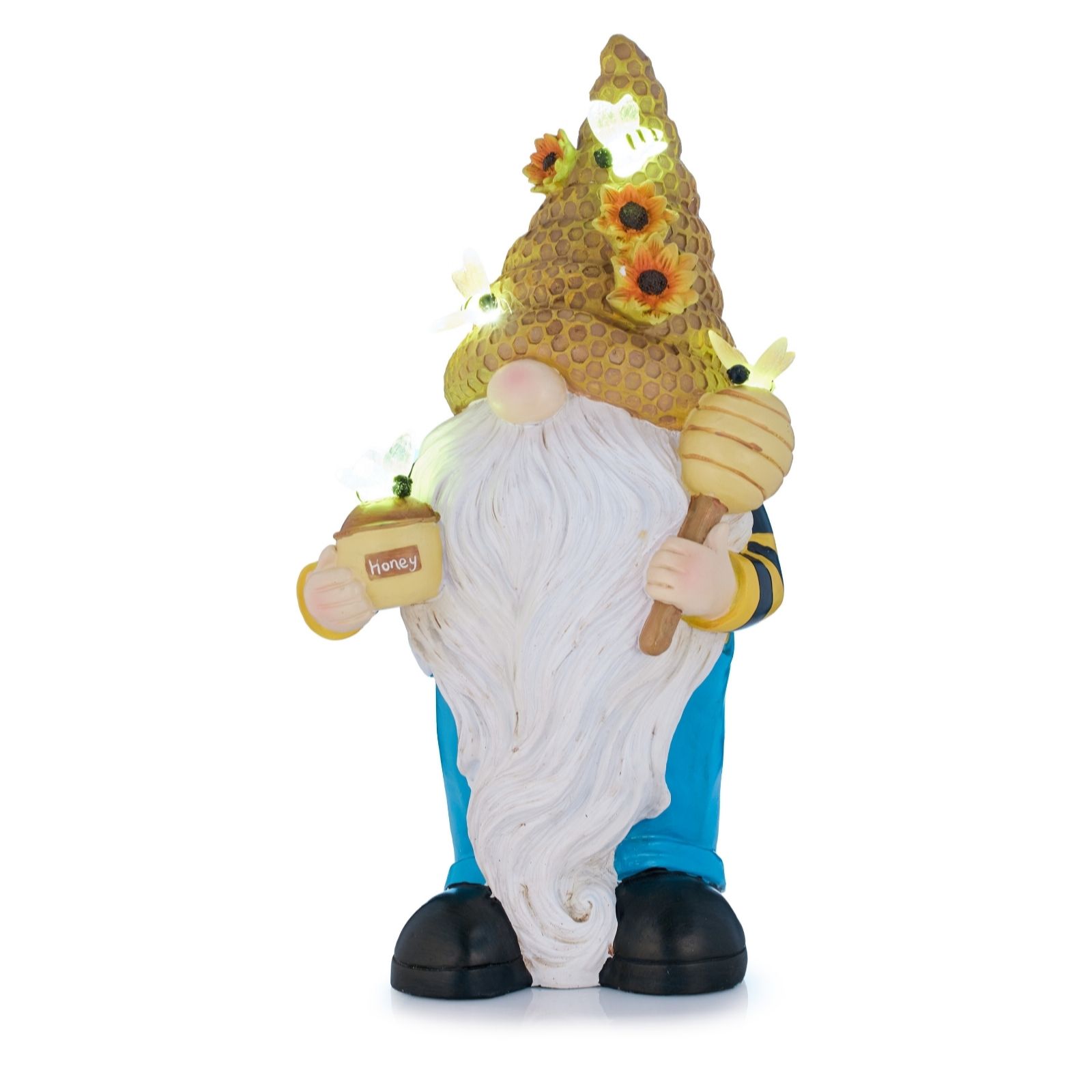 Outlet Garden Reflections LED Honey Bee Gnome