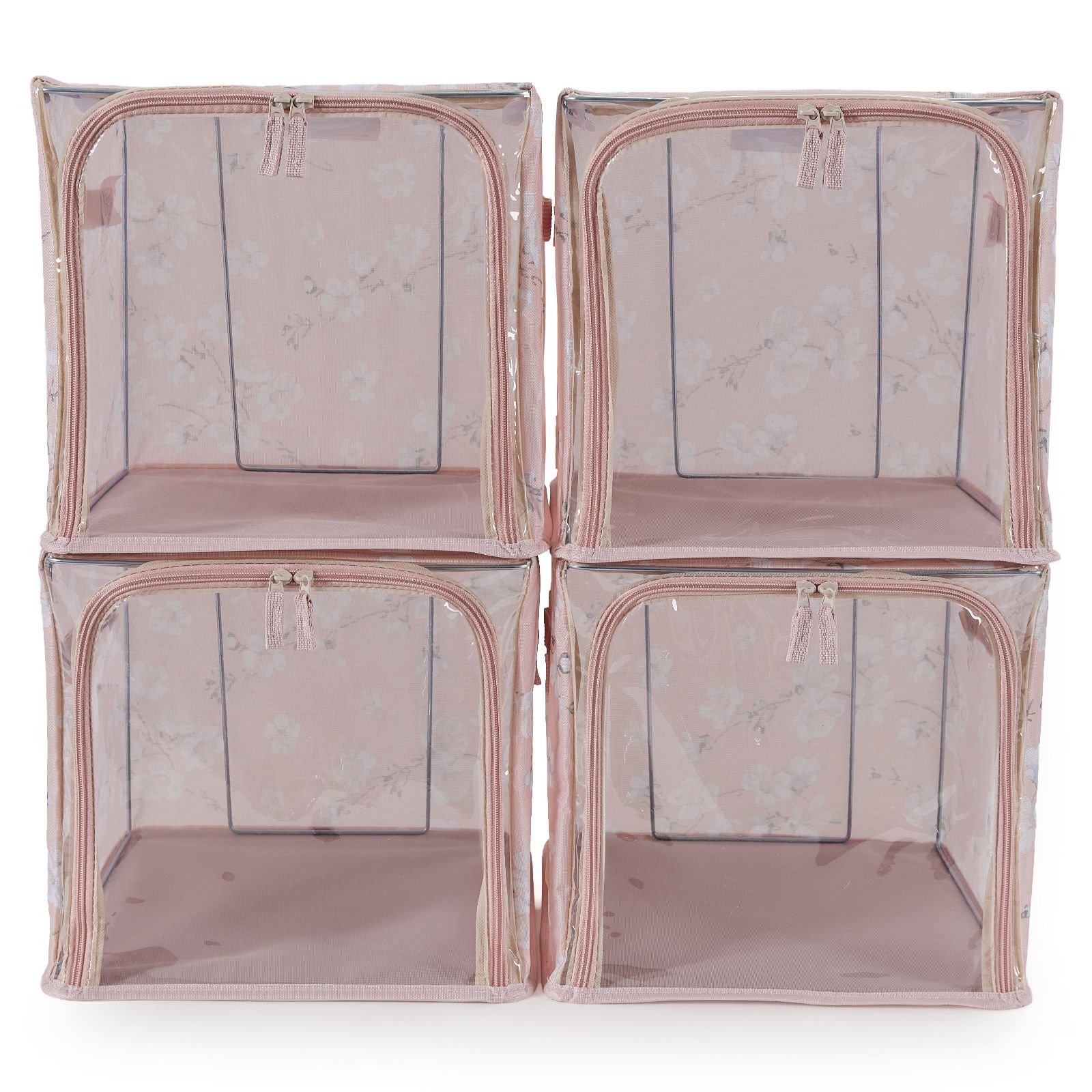 Periea Set of 4 Stackable Storage Cubes