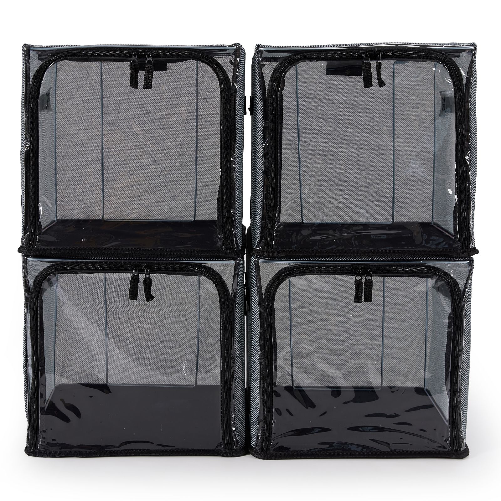 Periea Set of 4 Stackable Storage Cubes