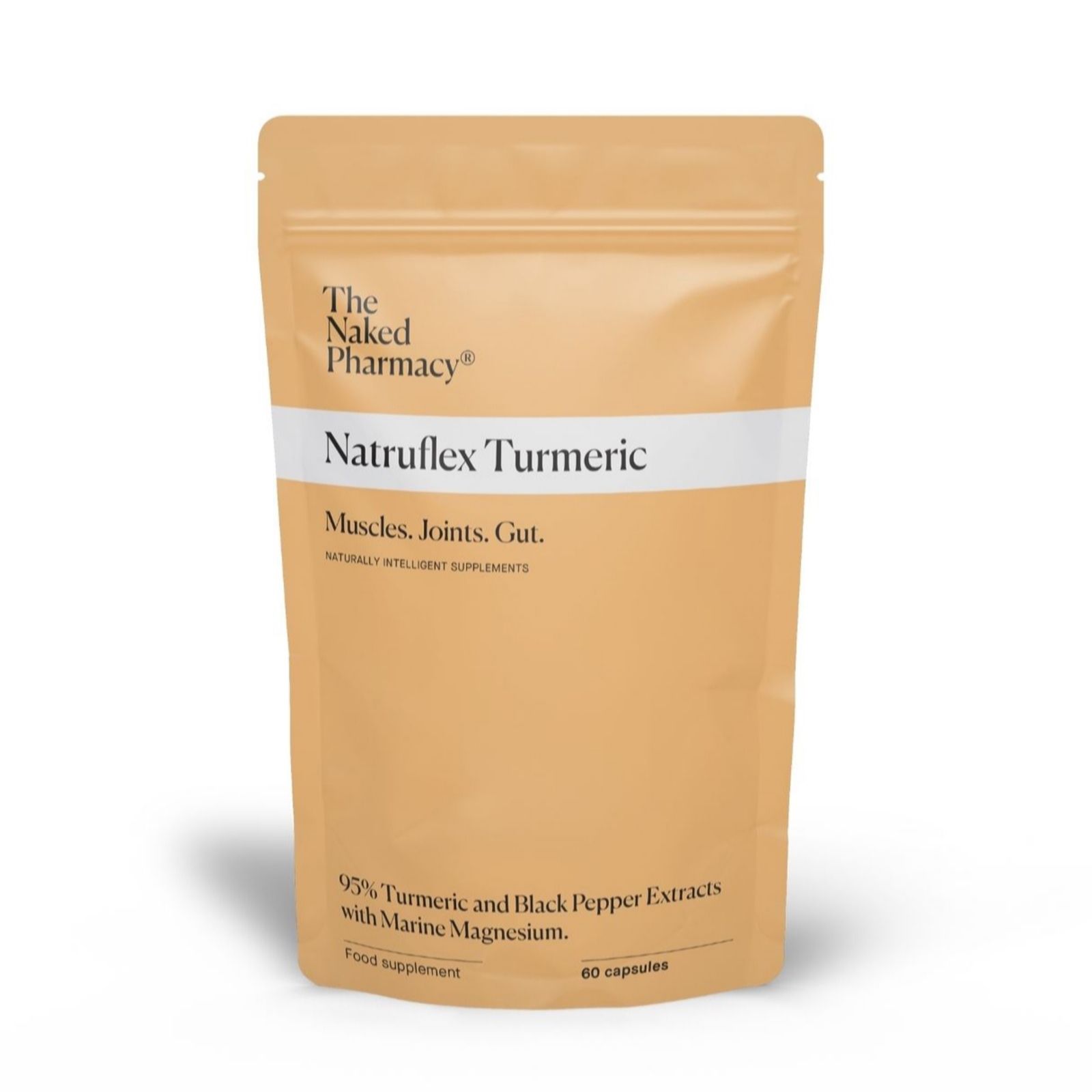 The Naked Pharmacy Natruflex Turmeric Muscle & Joint Support 60 Capsules