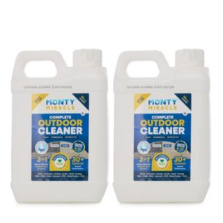 Monty Miracle 2 x 2 Litres Outdoor Cleaner