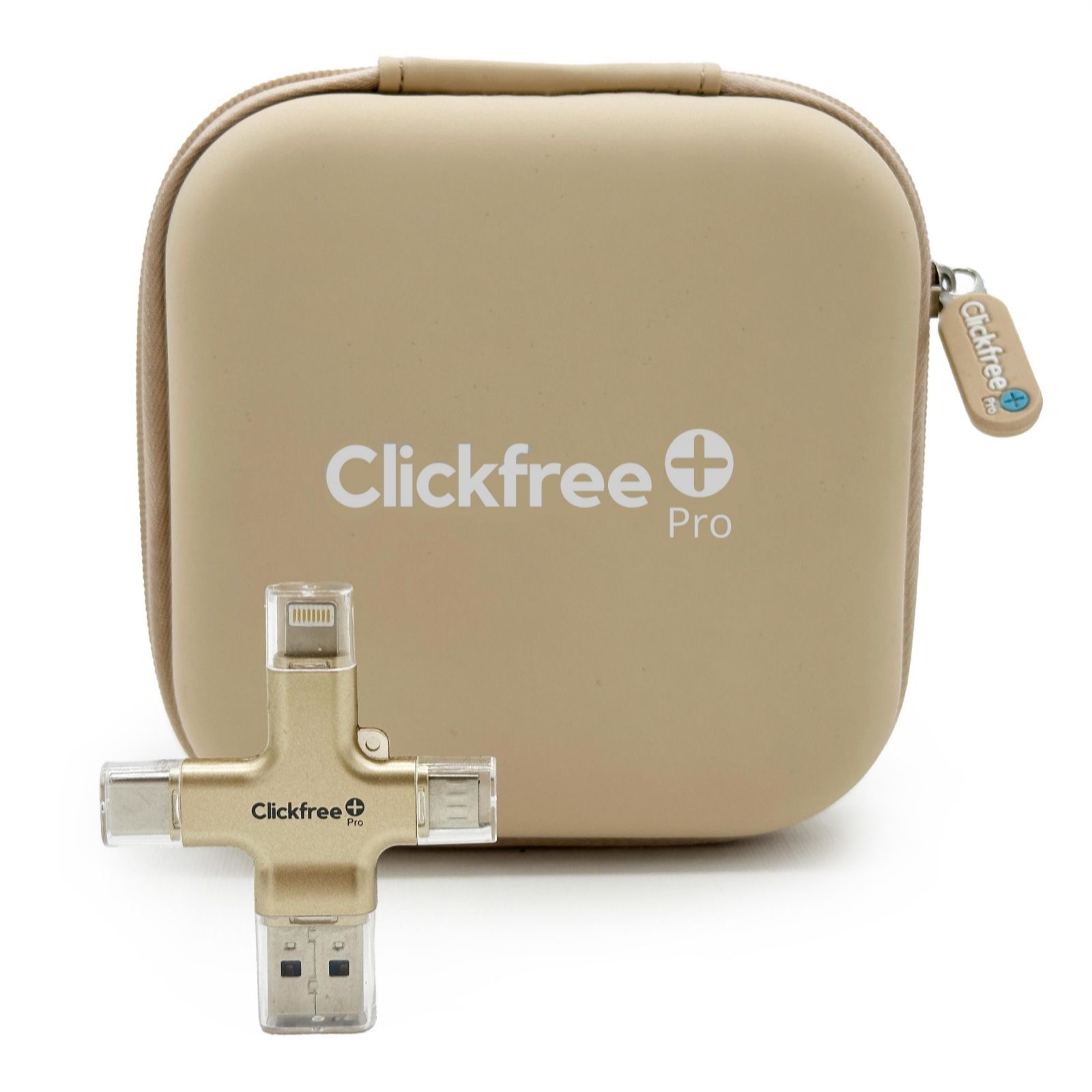 Clickfree Pro 128GB Universal Photo & Video Storage Backup for Phone ...