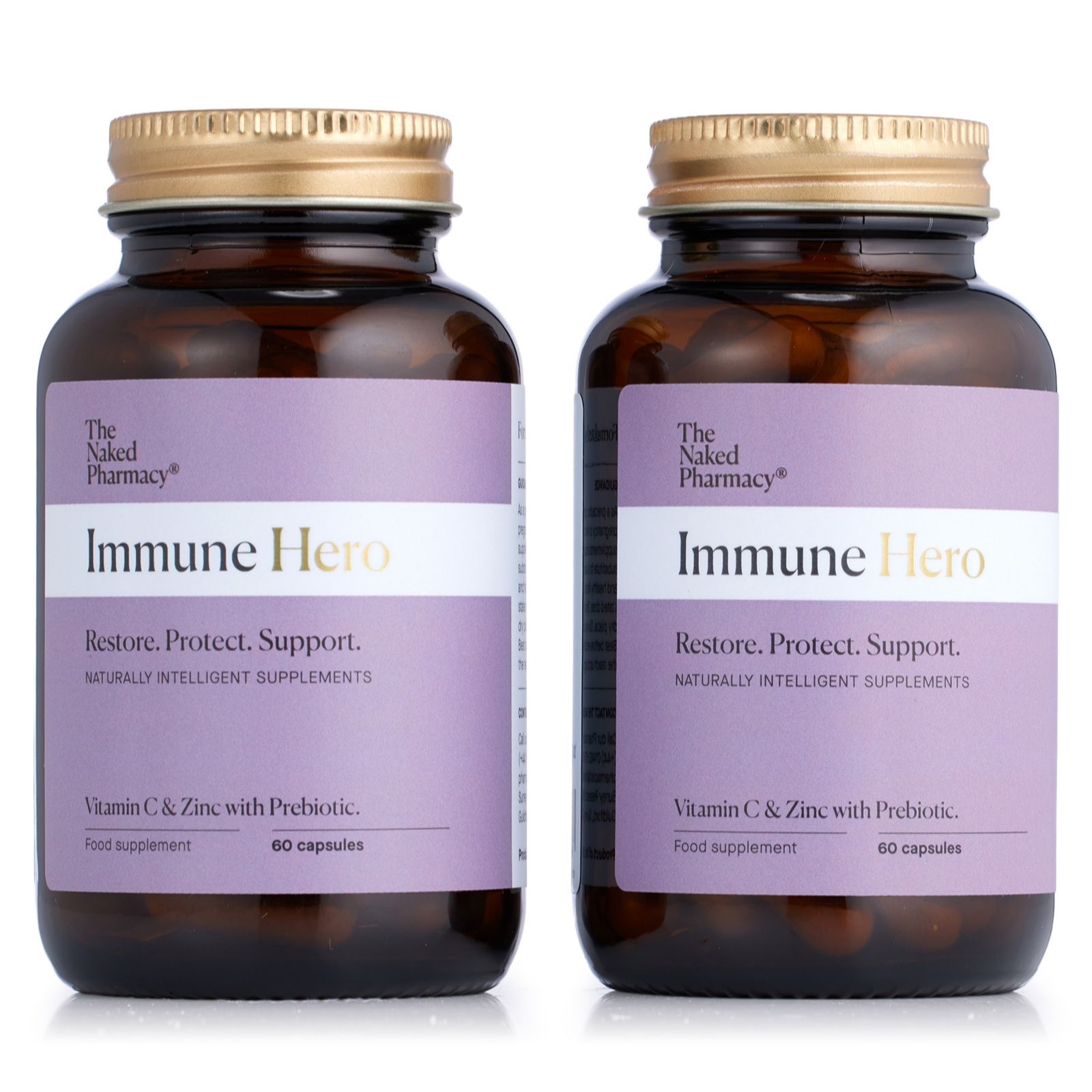 The Naked Pharmacy Immune Hero 120 Capsules 4 Month Supply