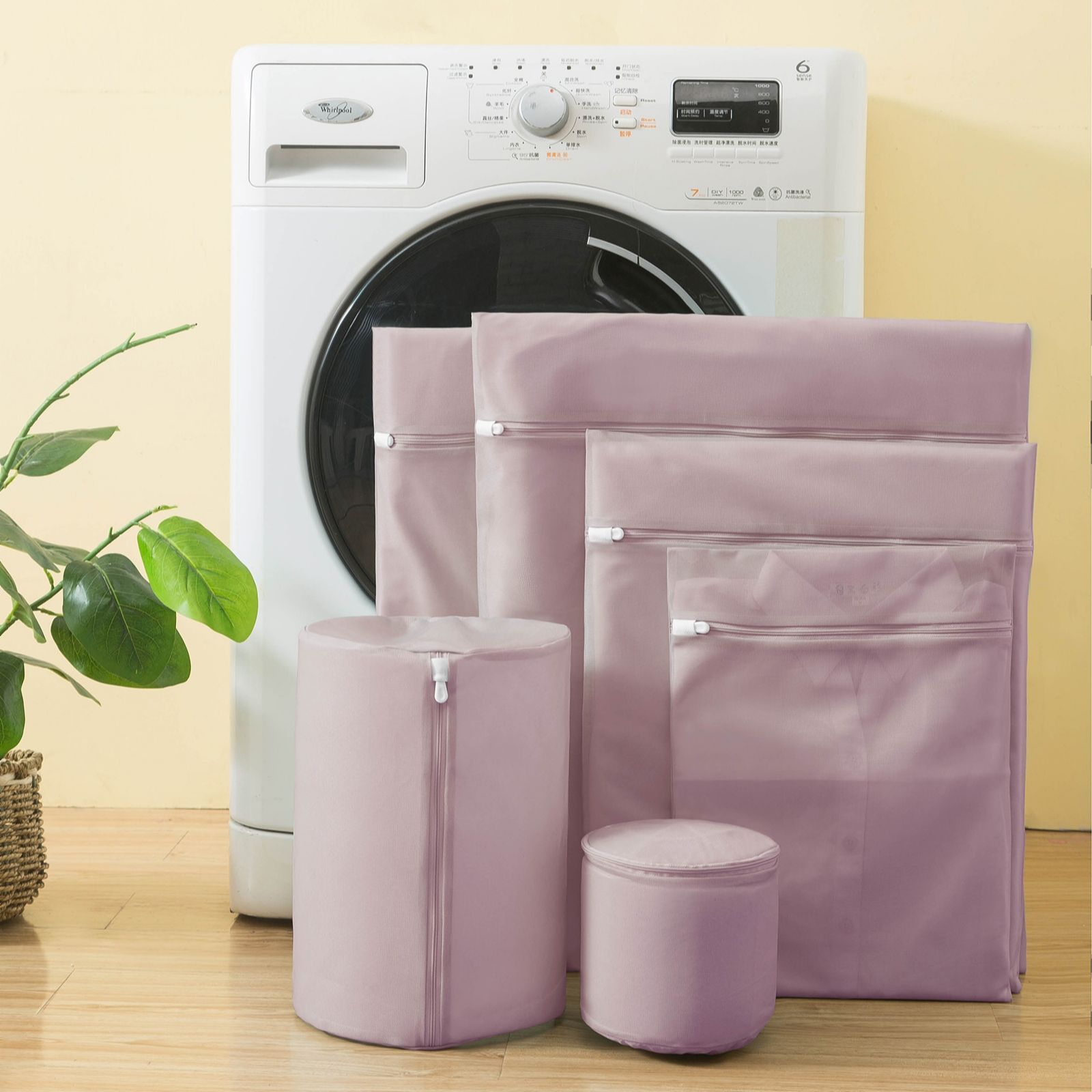 SiMPLi Set of 6 Anti Bacterial Mesh Wash Bags