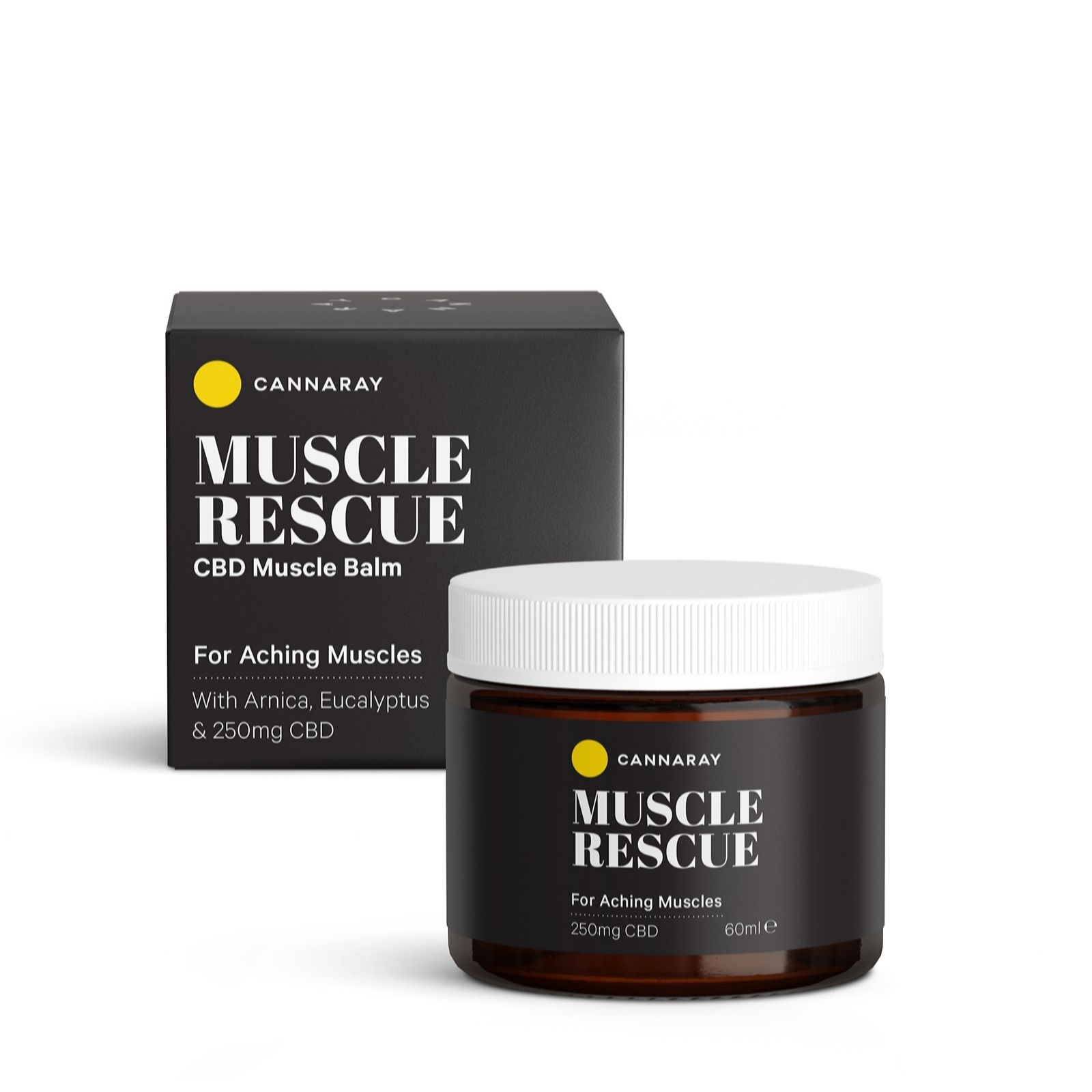 Cannaray Muscle Rescue CBD Muscle Balm