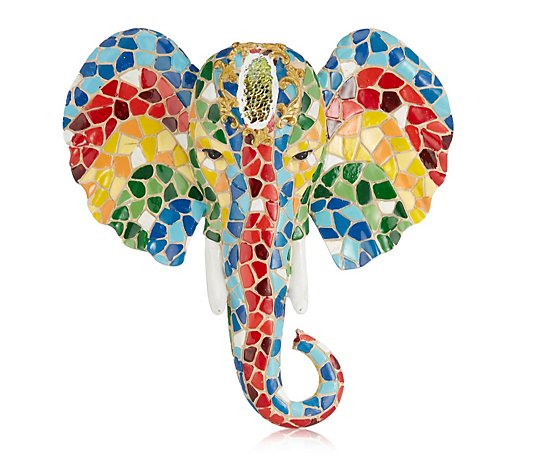 Innovators Mosaic Elephant Decoration