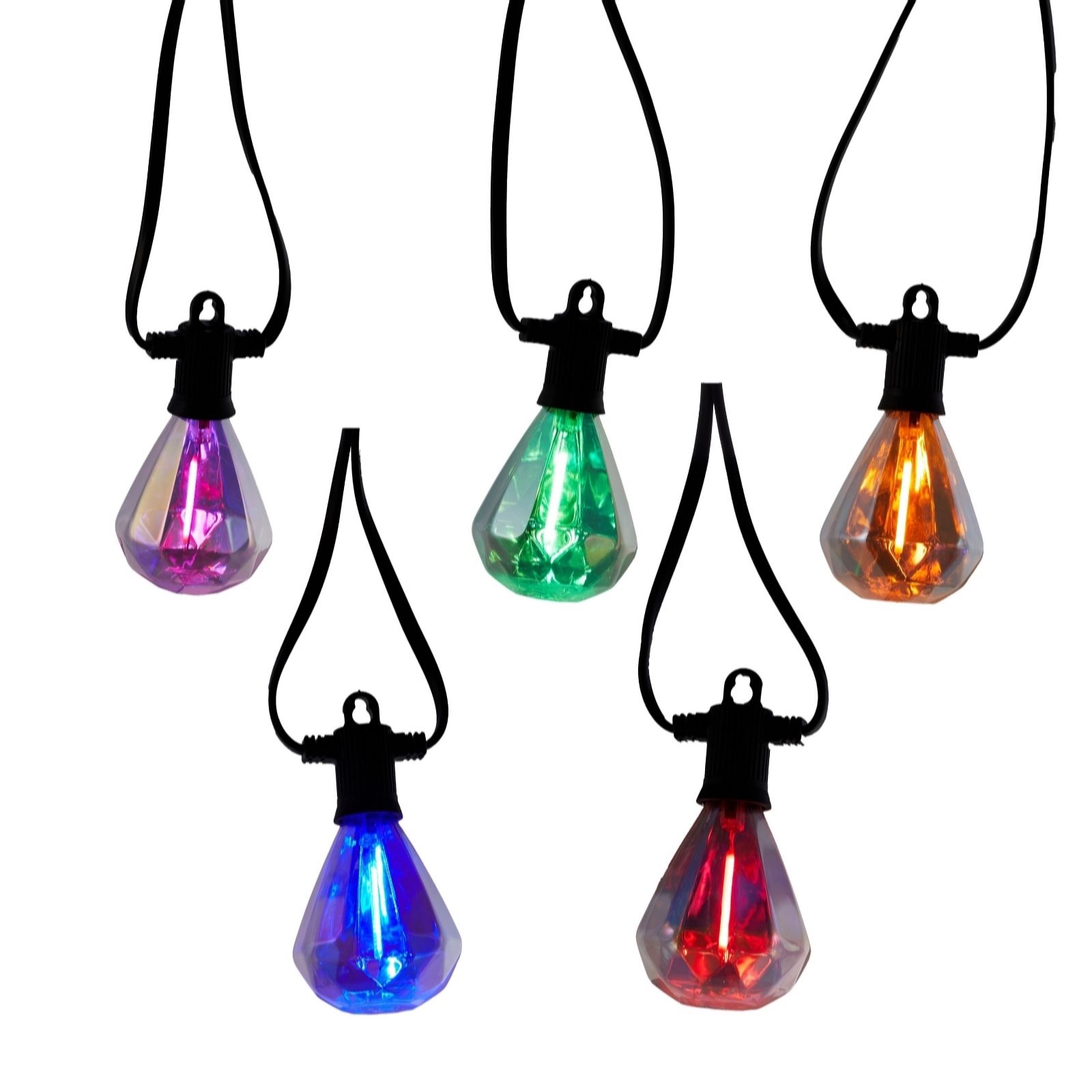 Outlet Garden Reflections Multifunction 20 Bulb String Lights