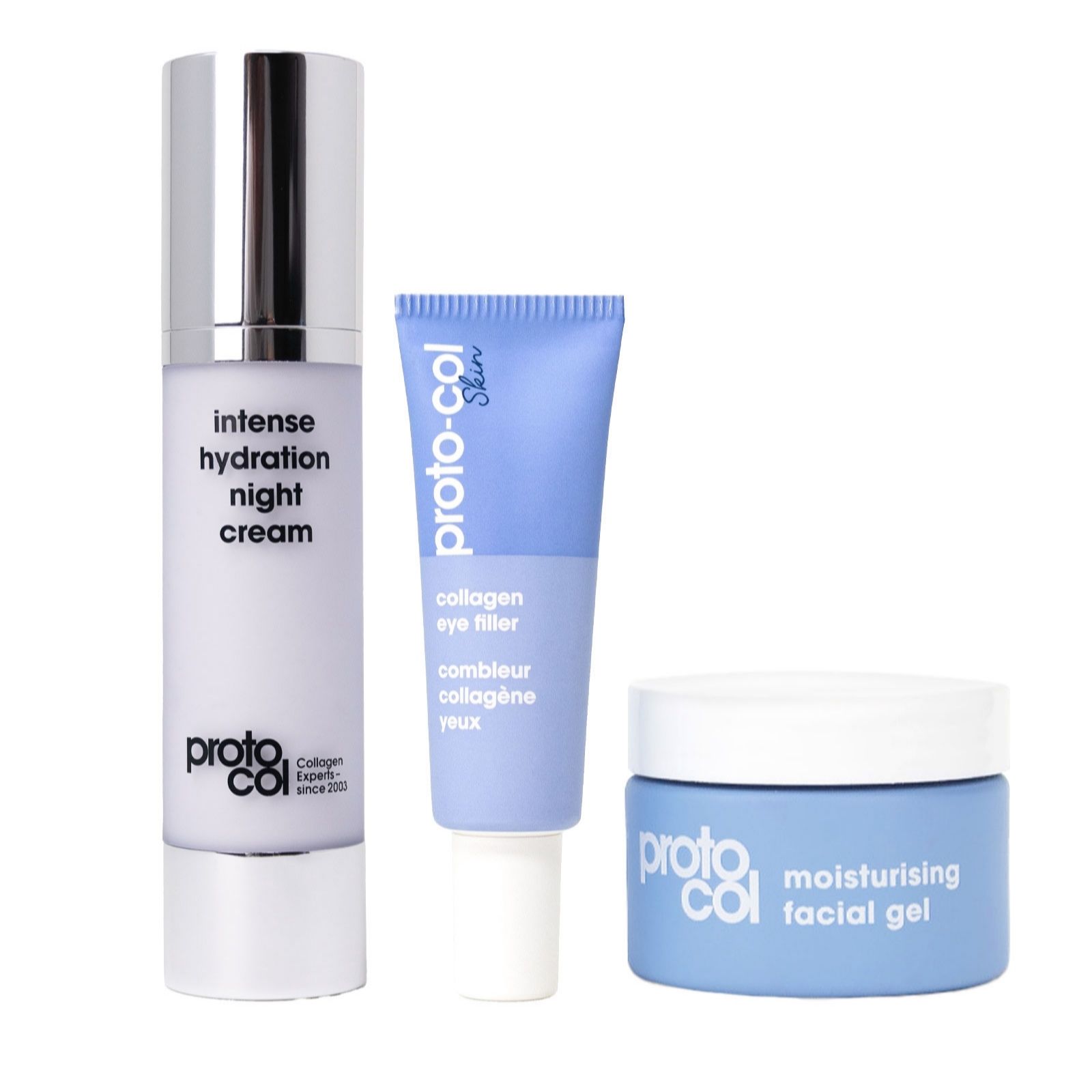 Proto-col 3 Piece Collagen Skincare Collection