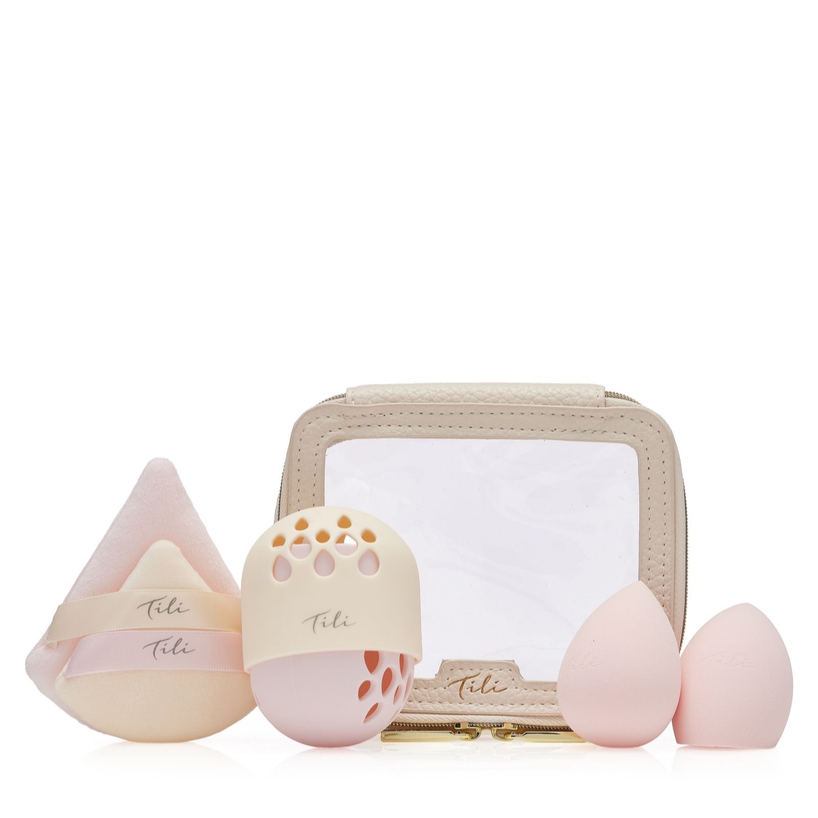 Tili Beauty Sponge Set with Travel Bag