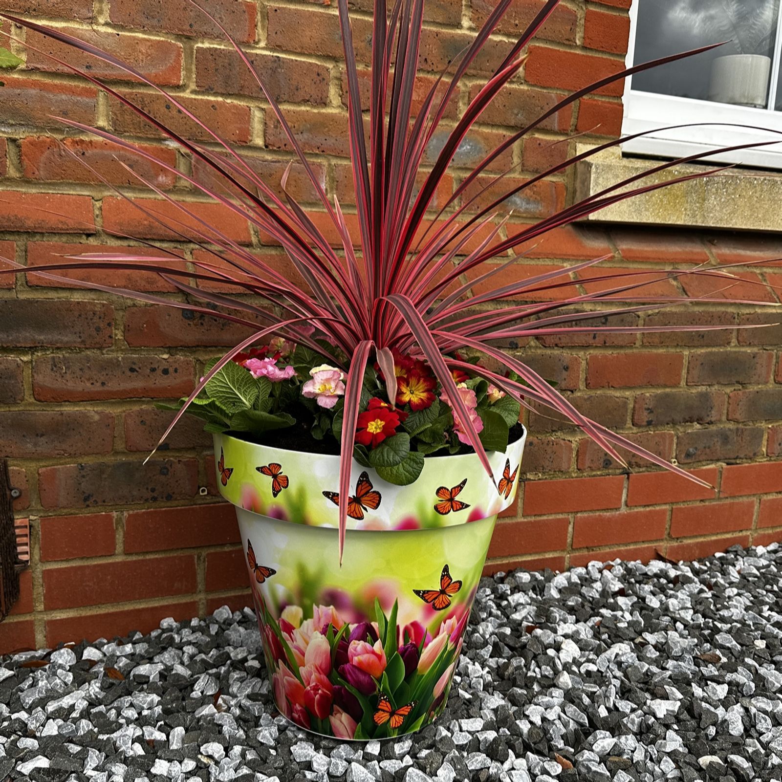 Grumpy Gardener Set of 2 Large 38cm Printed Planters
