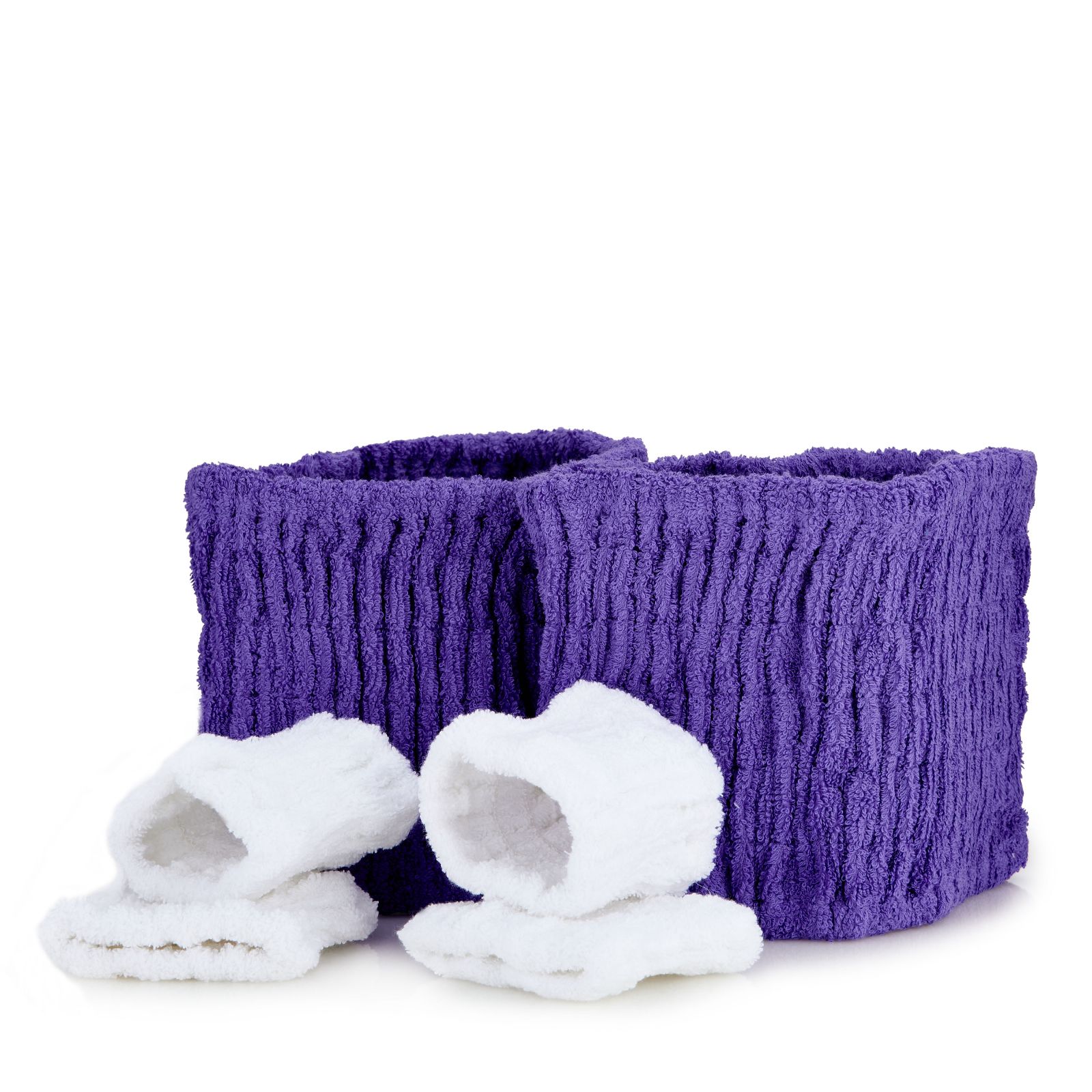 Turbie Twist Set of 6 100% Cotton Hair & Wristband Collection