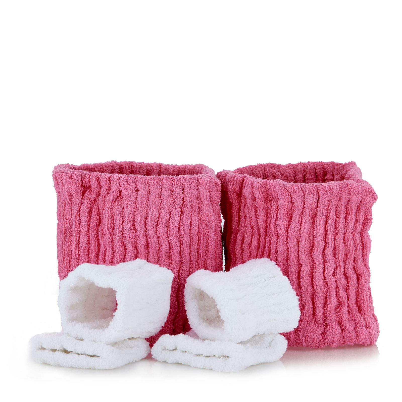 Turbie Twist Set of 6 100% Cotton Hair & Wristband Collection