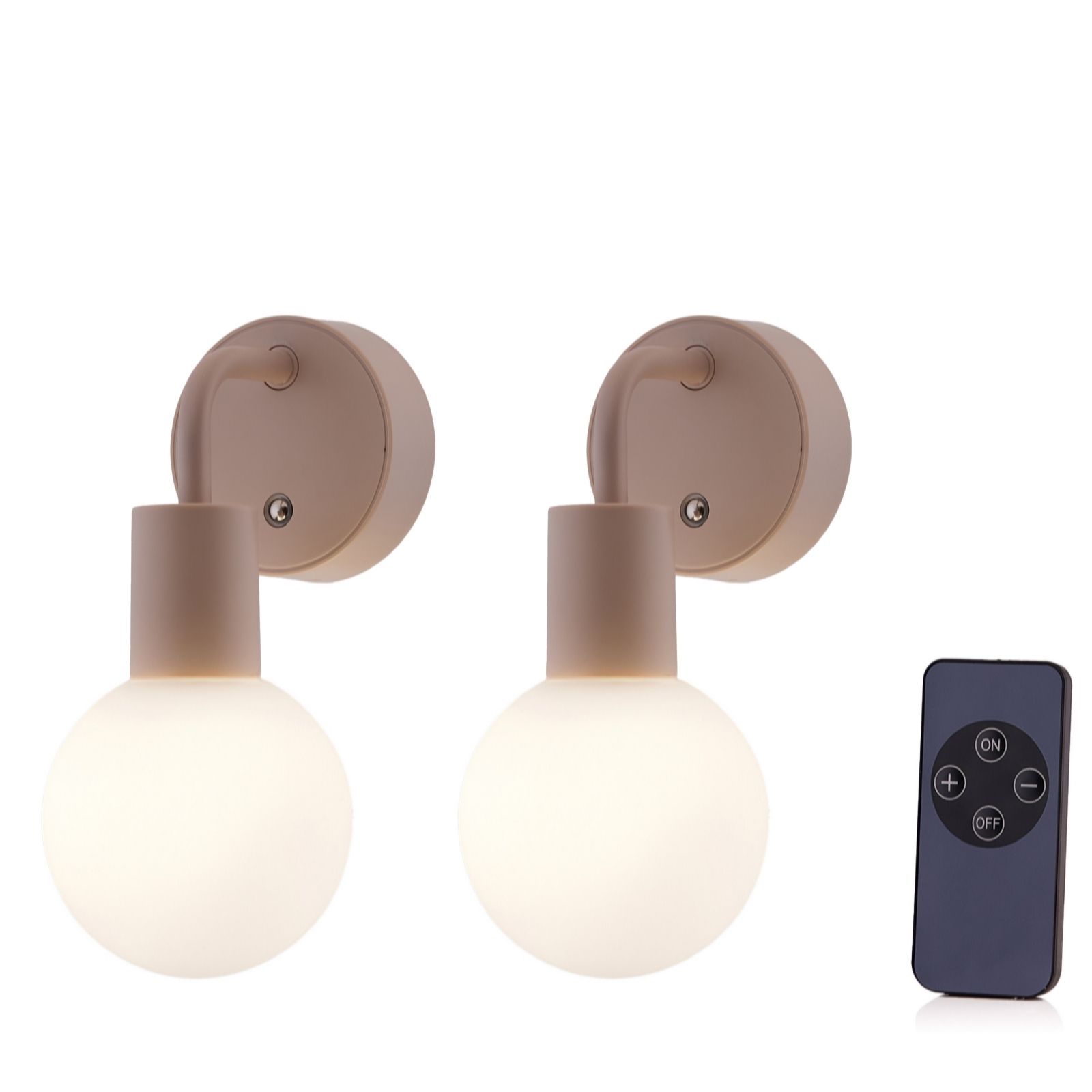 Outlet SFIXX Set of 2 Rechargeable Lights with Remote
