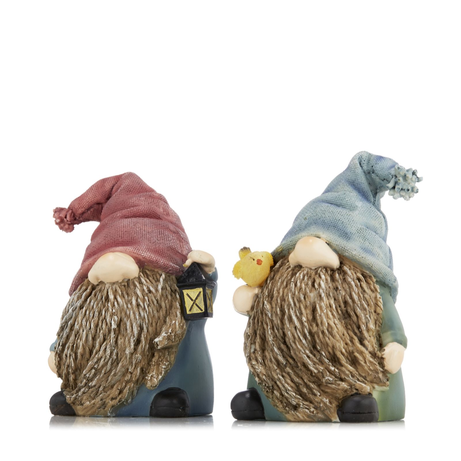 Home2Garden Set of 2 LED Gnomes QVC UK
