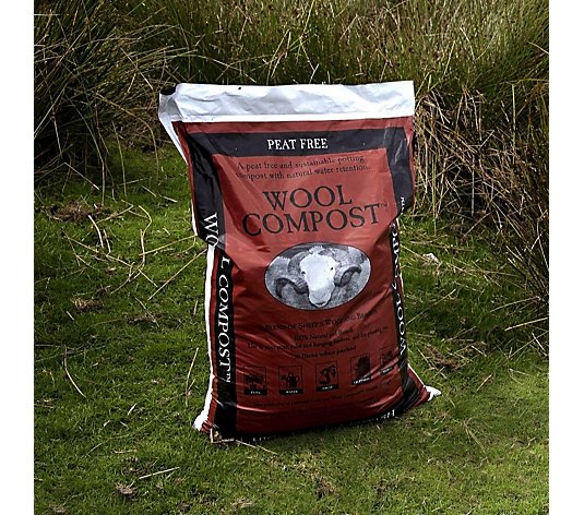 Thompson & Morgan Dalefoot Peat Free Wool Compost 30 Litre Bag