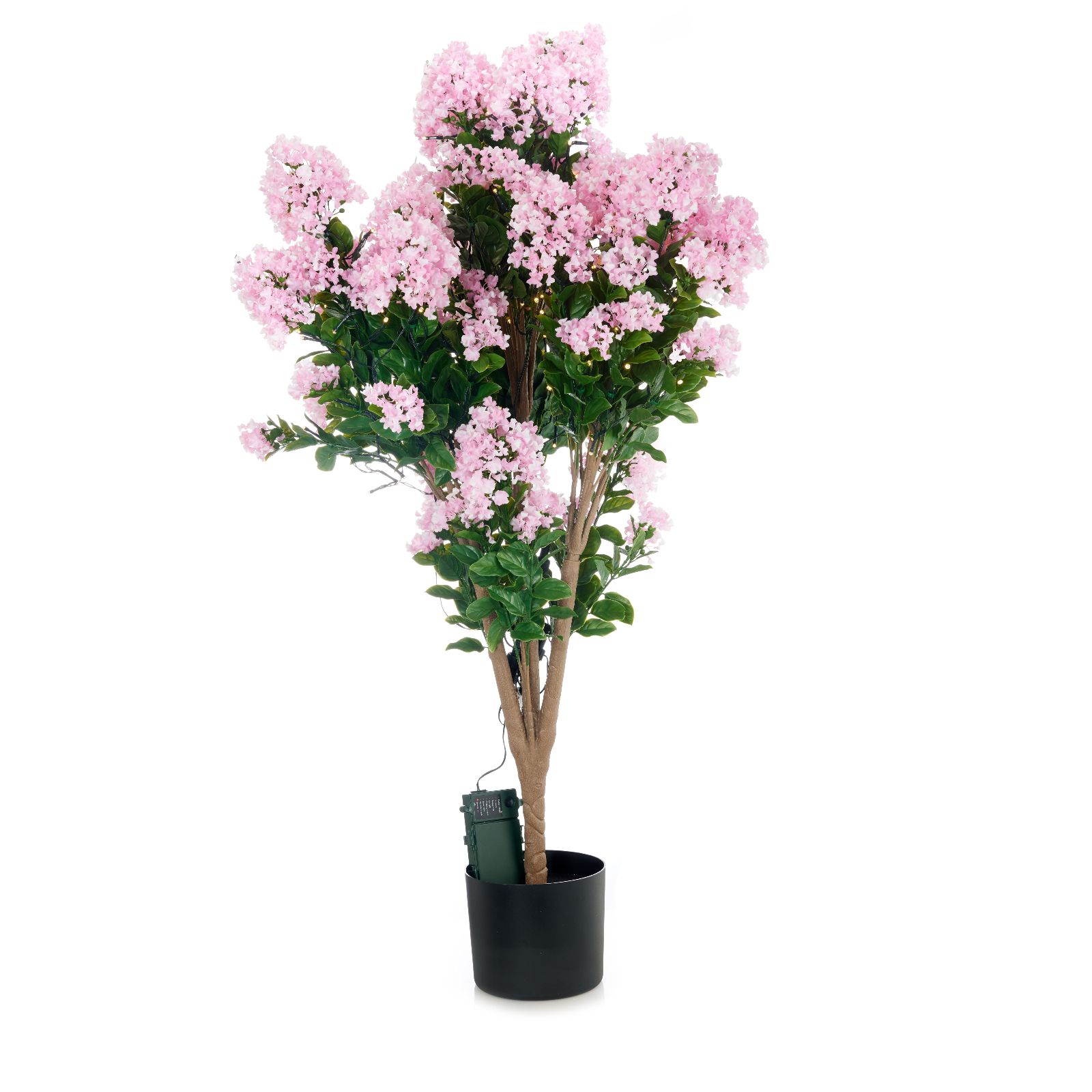 Garden Reflections Pre Lit Faux Crepe Myrtle Tree