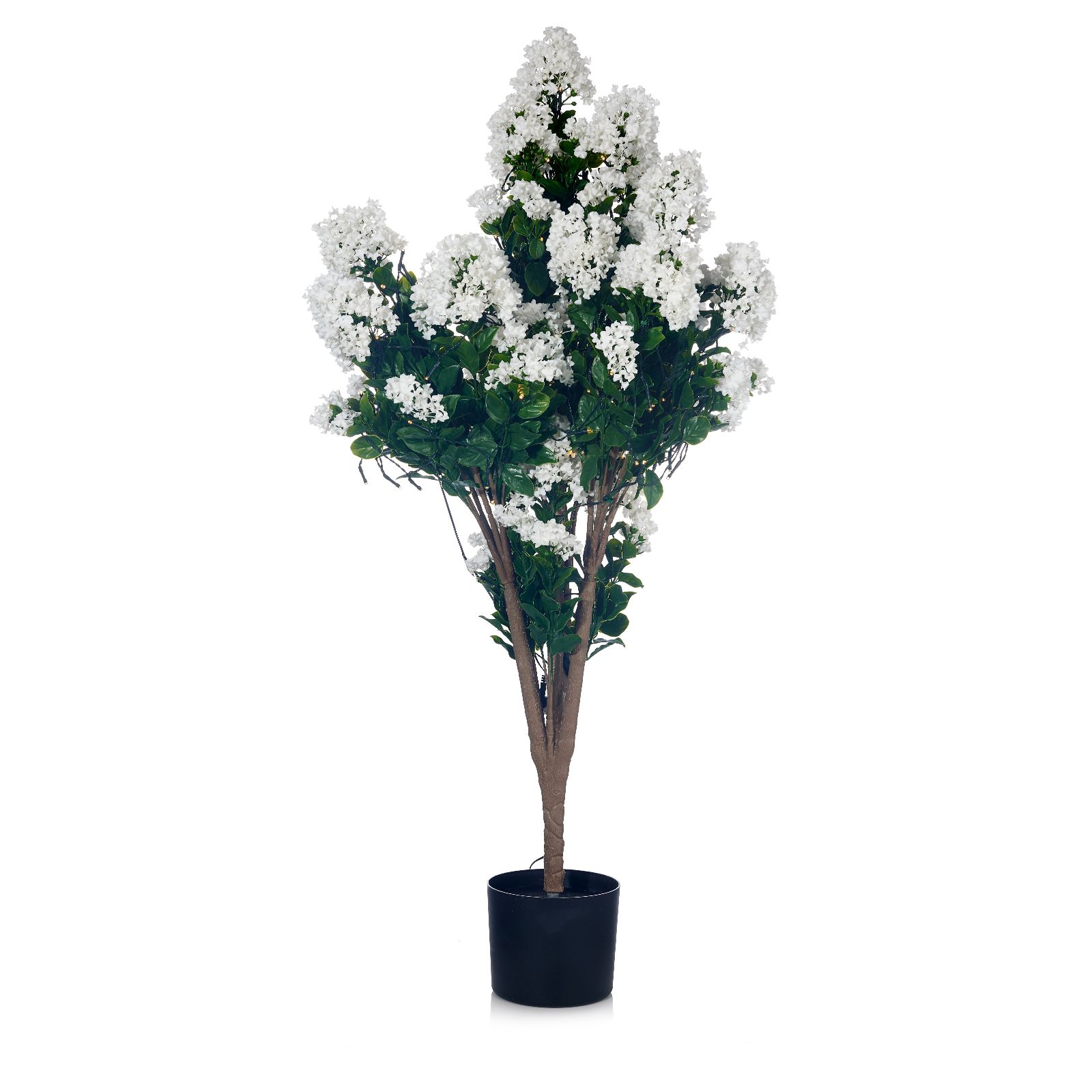 Garden Reflections Pre Lit Faux Crepe Myrtle Tree