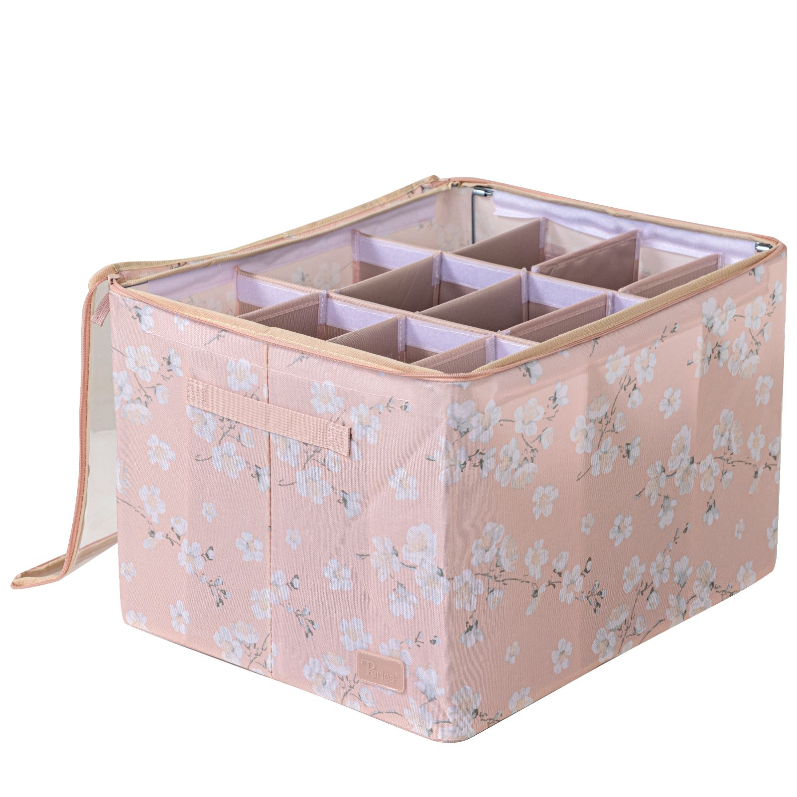 Periea Shoe Organisers with Metal frame & Adjustable Dividers