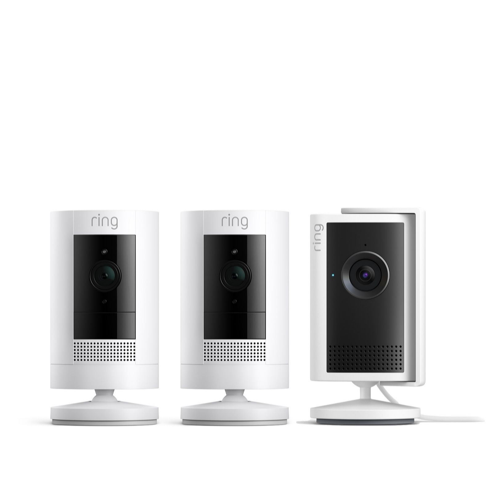 Ring 3 Security Camera System with 2 Outdoor & 1 Indoor Camera