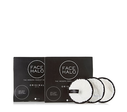 Face Halo Pack of 3 Washable Reusable Makeup Remover Cloths