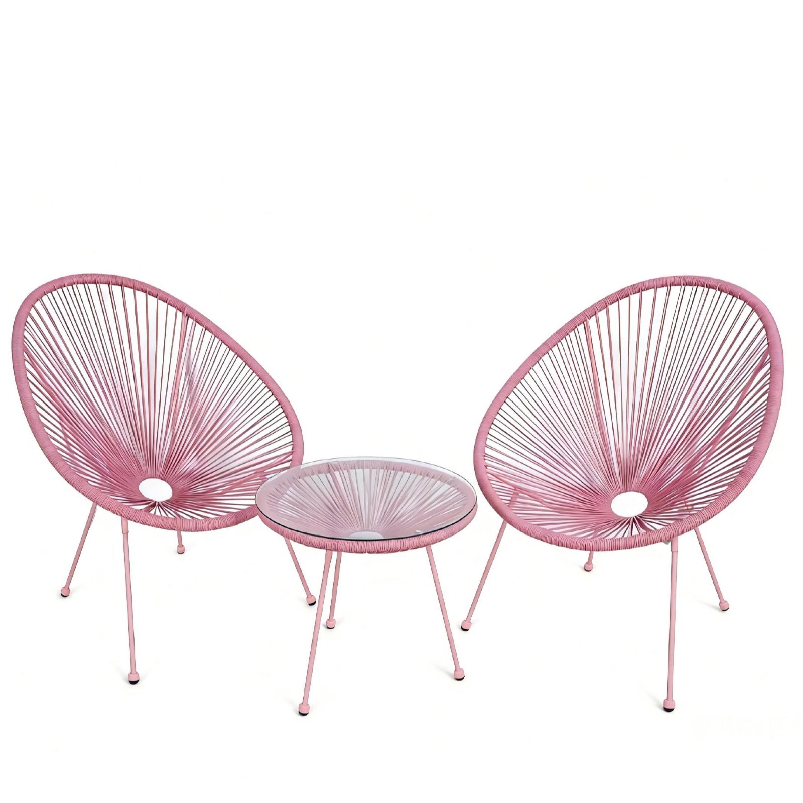Garden Stories Acapulco Woven 3PC Bistro Set