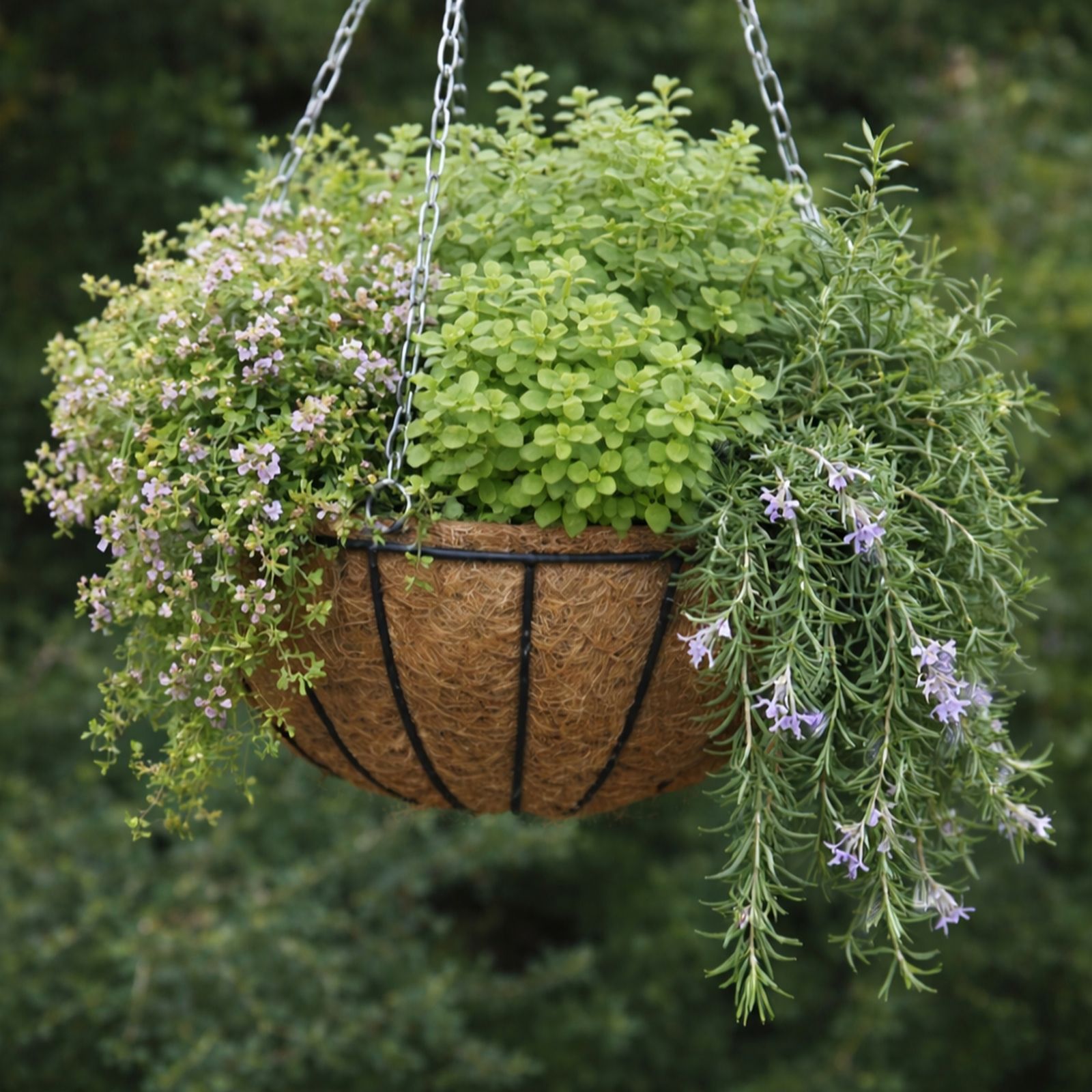 Fyne Herbs Hanging Basket Herbs x 3