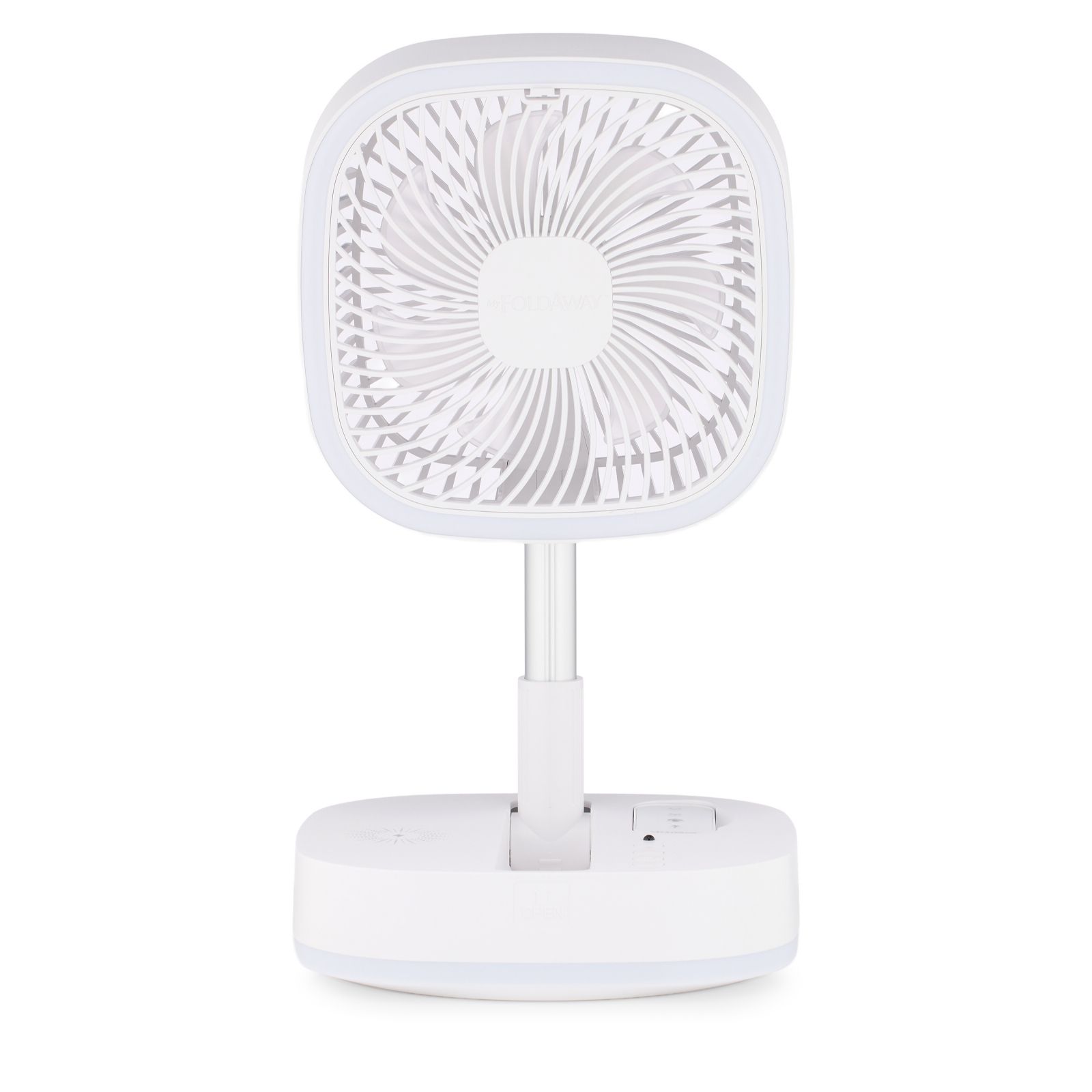 Outlet Bell & Howell Rechargeable Fan with Phone Charger & Remote