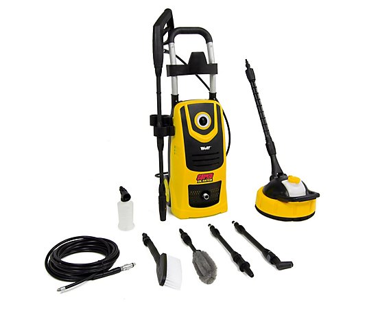 Outlet Wolf 140 Bar Pressure Washer with Outdoor & Car Accessories