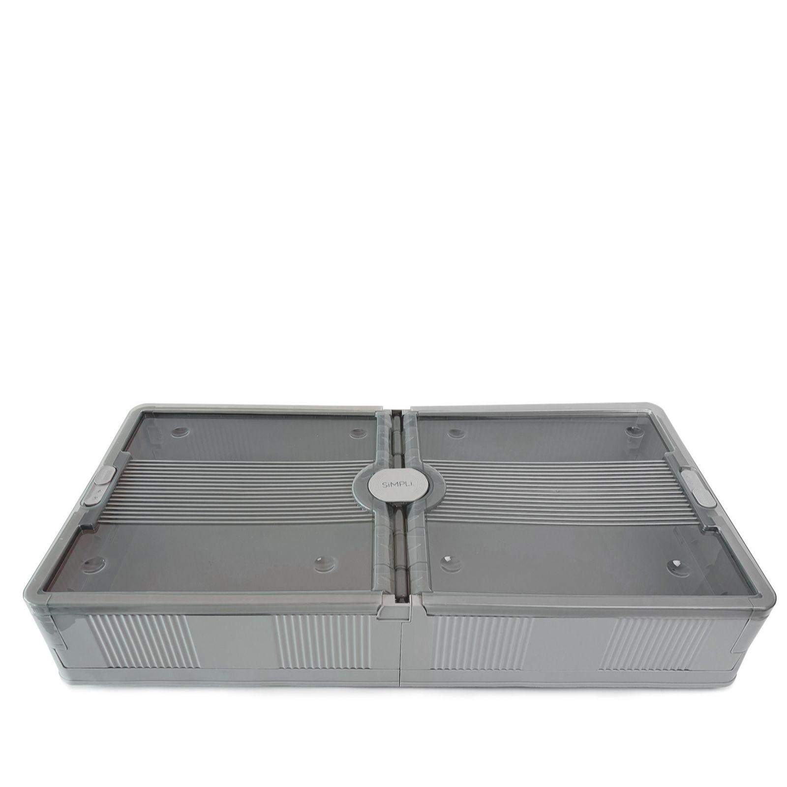 SiMPLi Set of 2 Collapsible Underbed 36L Storage Boxes w/Wheels