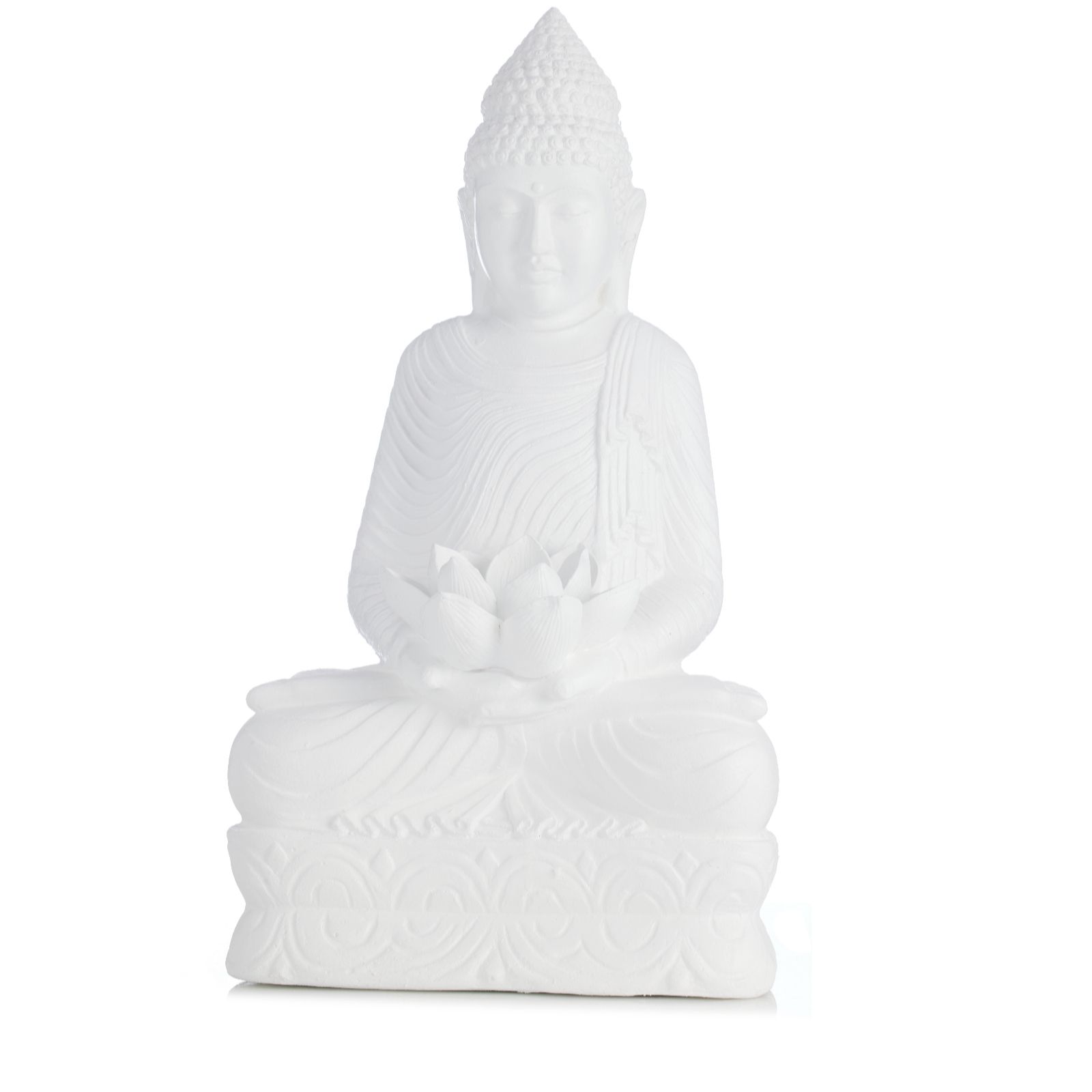 Garden Reflections Buddha with Lotus Flower