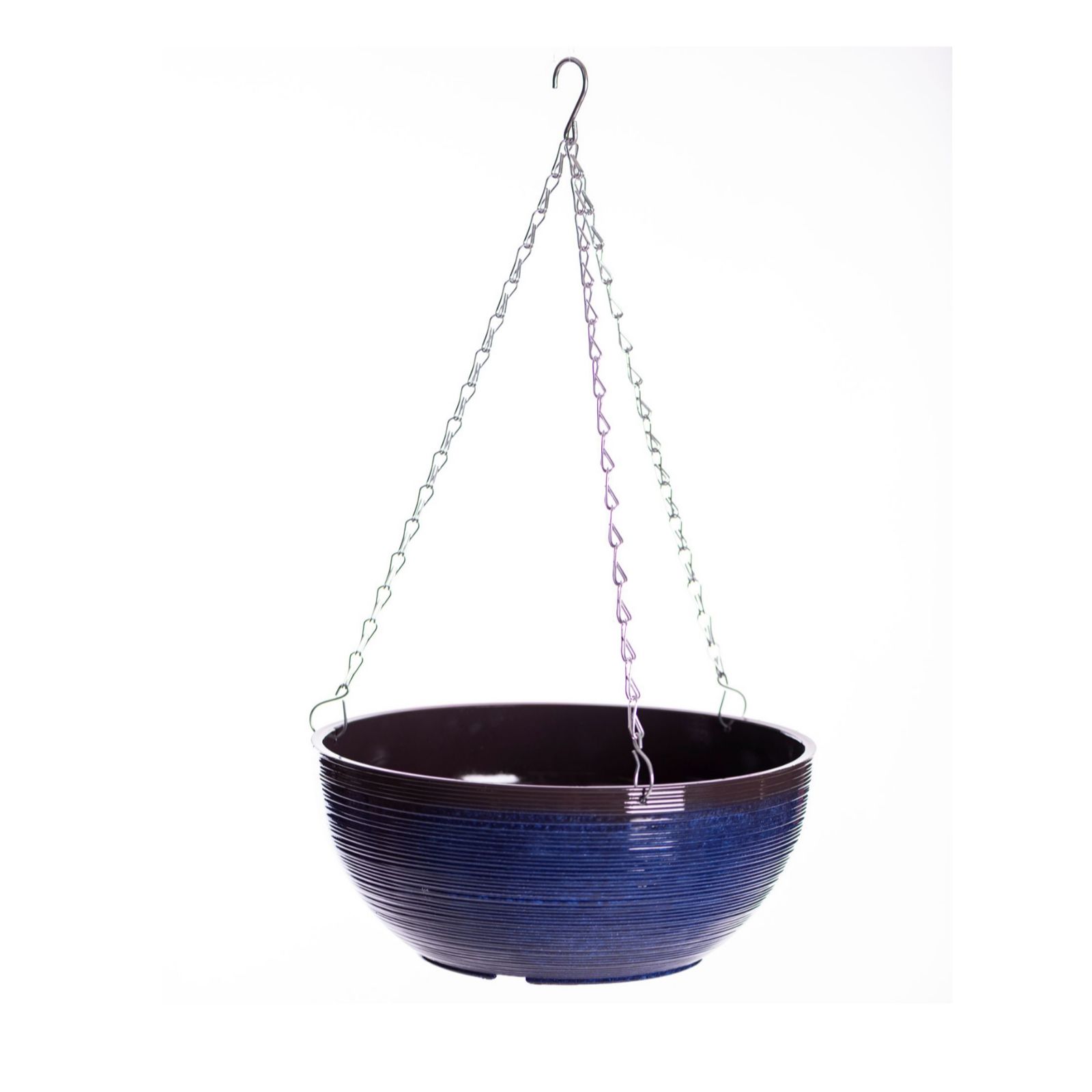 Thompson + Morgan Set of 2 35cm Glazed Effect Hanging Basket