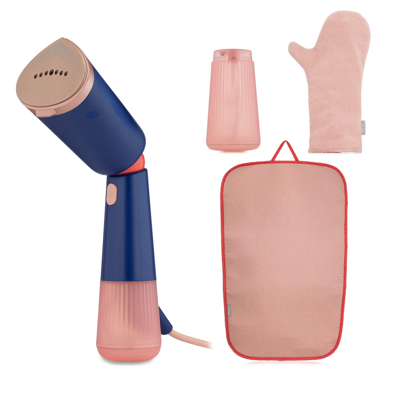 Philips 5000 Series Handheld Clothes Steamer with Styling Mat & 2 Water Tanks