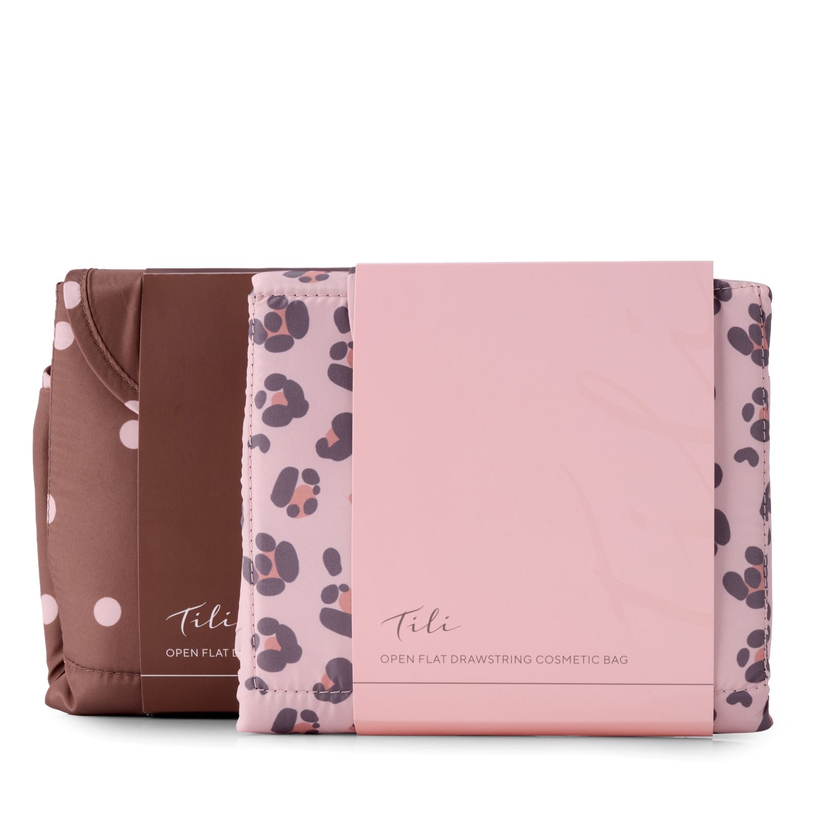 Tili Set of 2 Drawstring Make-Up Bags
