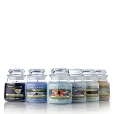 Yankee Candle Set of 6 Beach Days Small Jar Candles